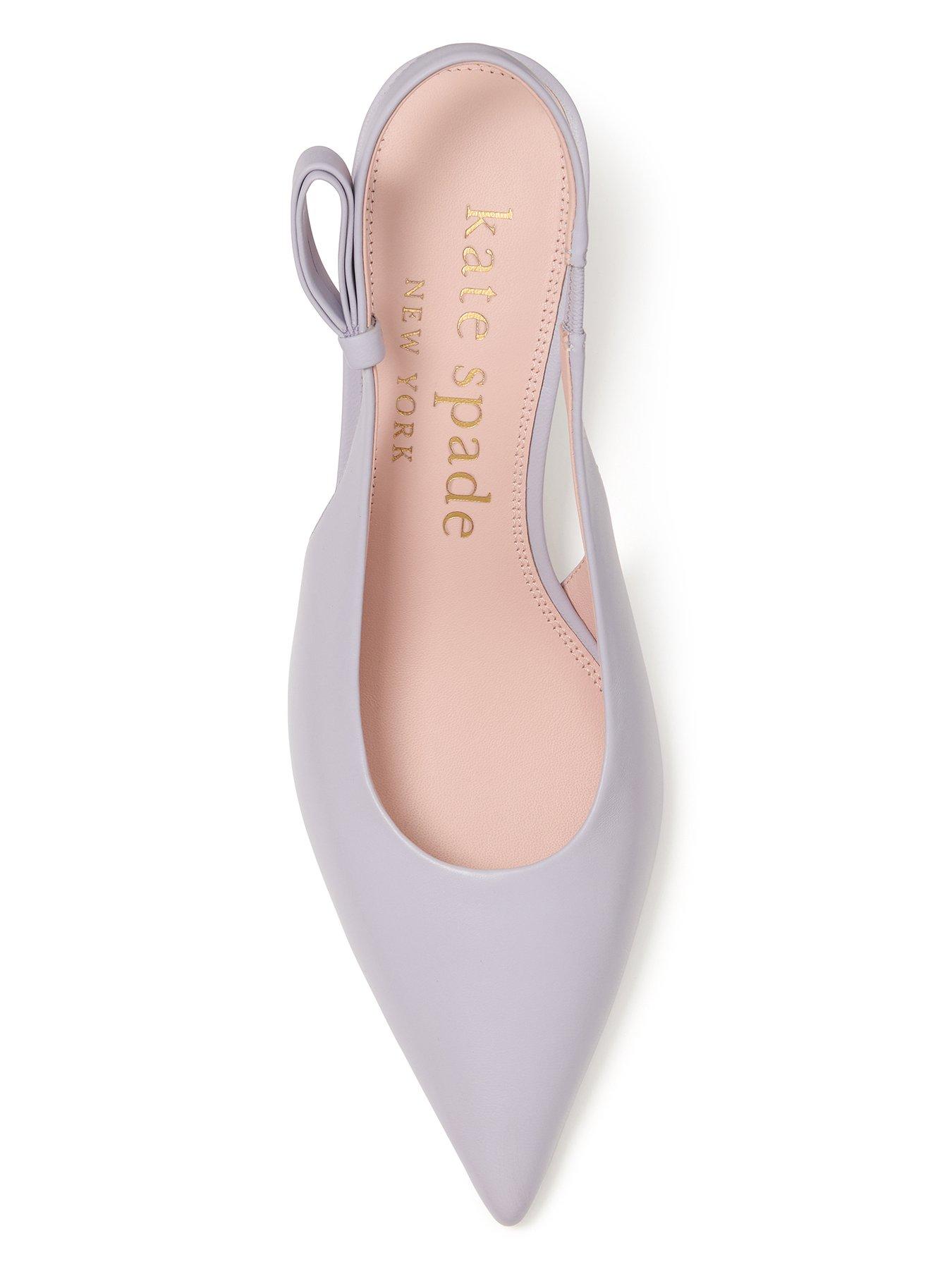 Image 3 of 4 of Kate Spade New York Riley Slingback Kitten Heel - Light Purple
