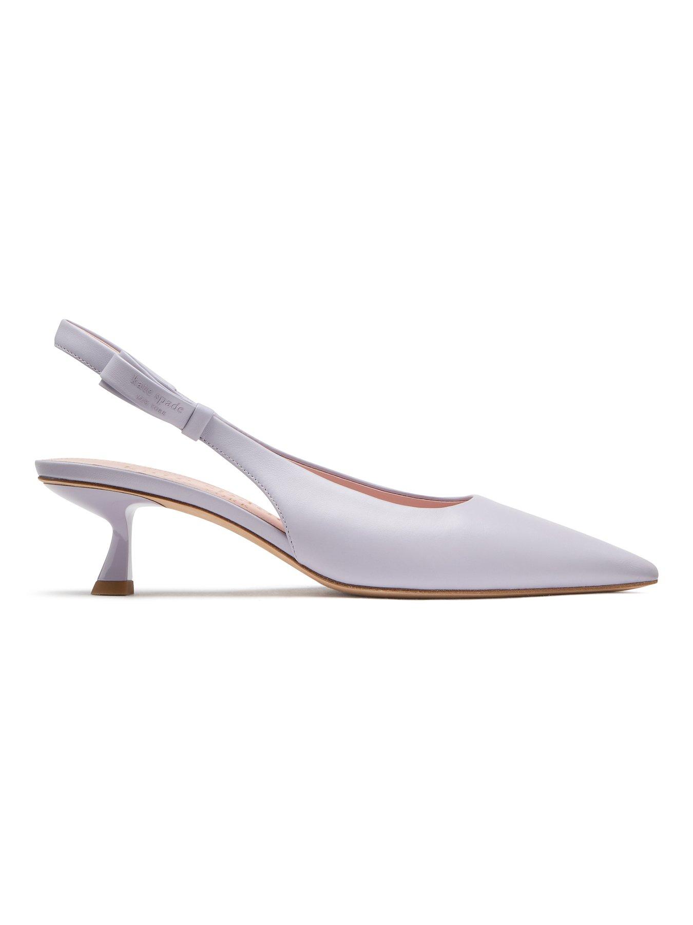 Image 4 of 4 of Kate Spade New York Riley Slingback Kitten Heel - Light Purple