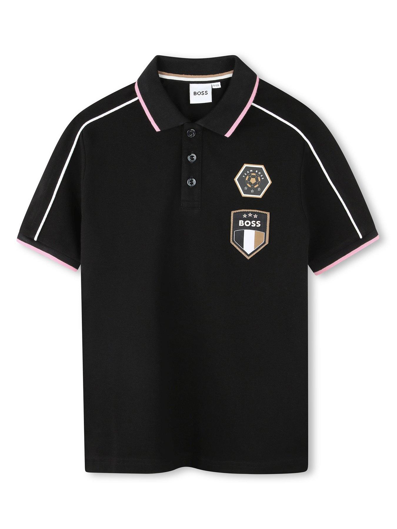 boss-boys-football-polo-shirt-black