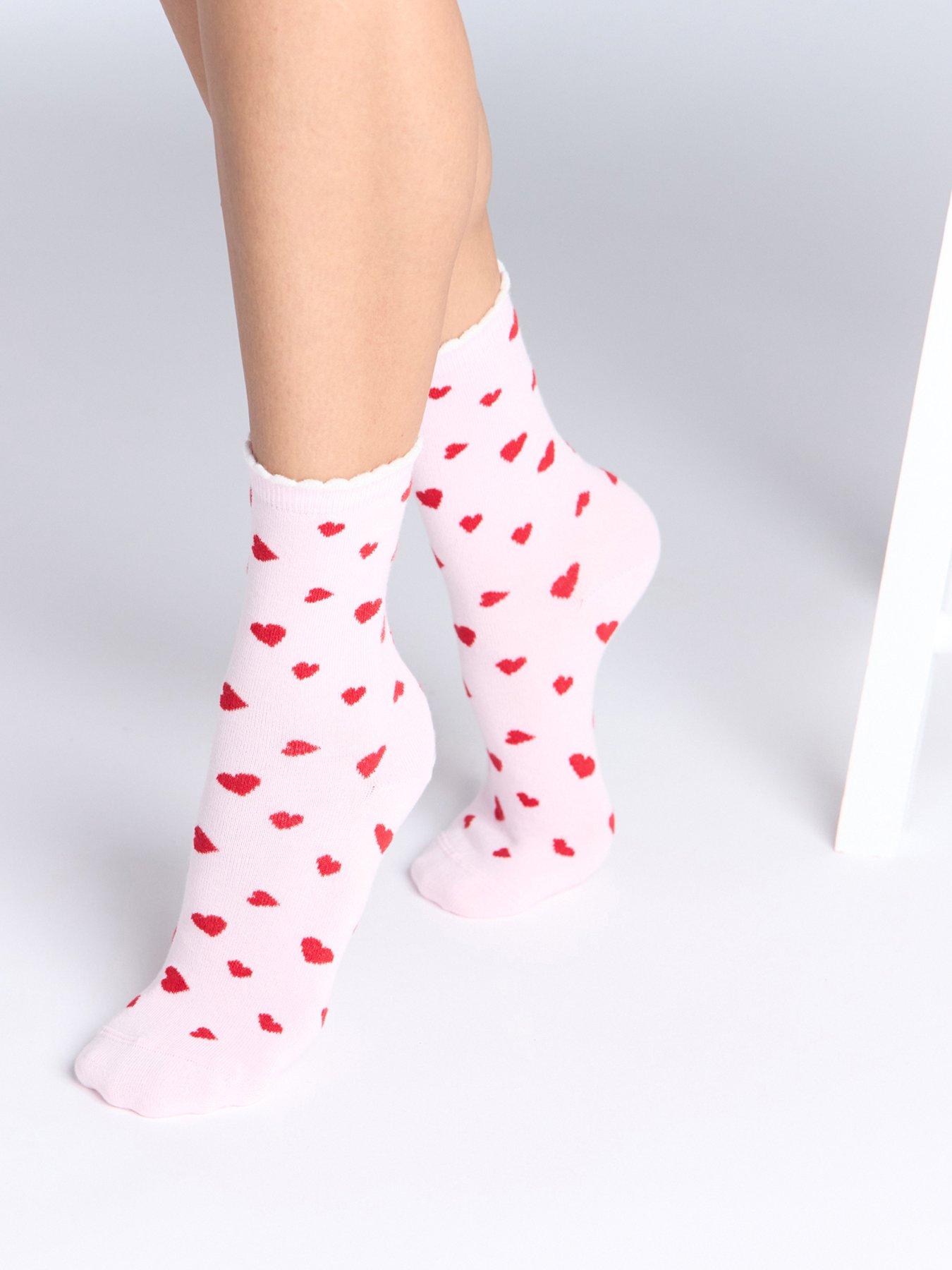 boux-avenue-heart-cotton-2-pack-ankle-socks-pink-mix