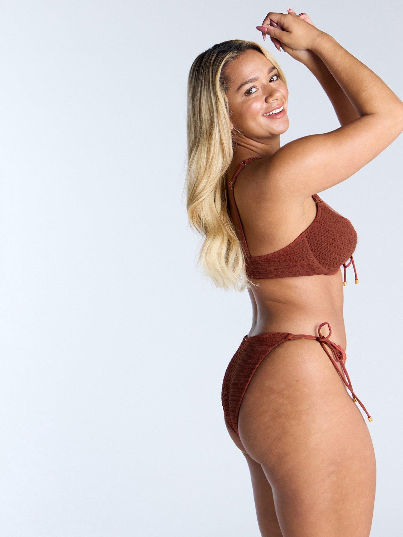  image of boux-avenue-mirada-balconette-bikini-top-rust