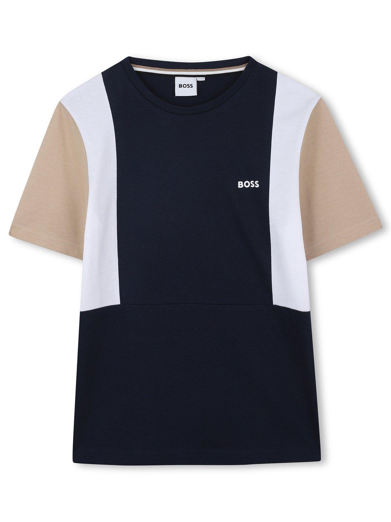 boss-boys-colour-block-short-sleeve-t-shirt-navy