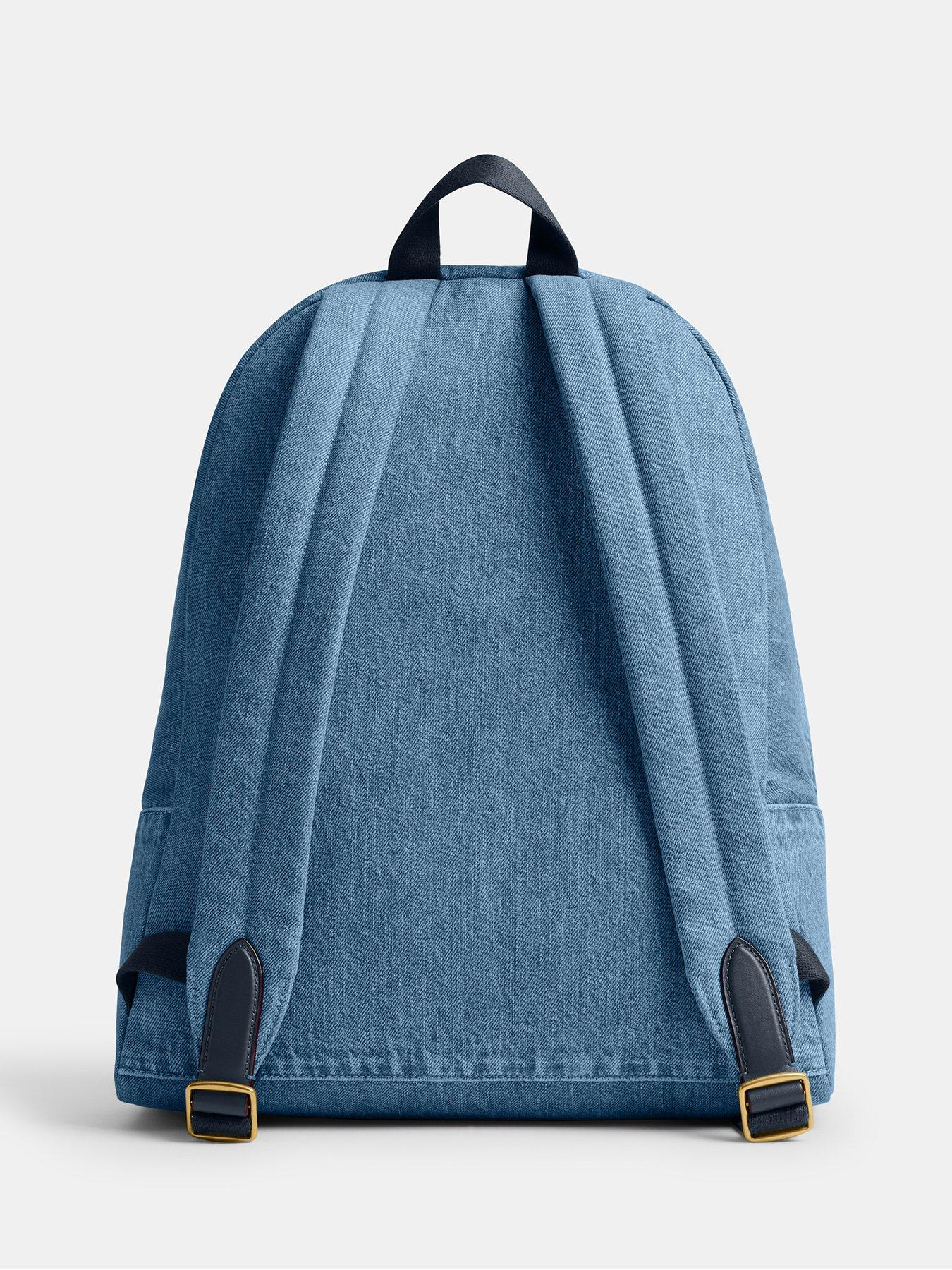 Image 4 of 5 of COACH Denim Cargo Backpack - Indigo