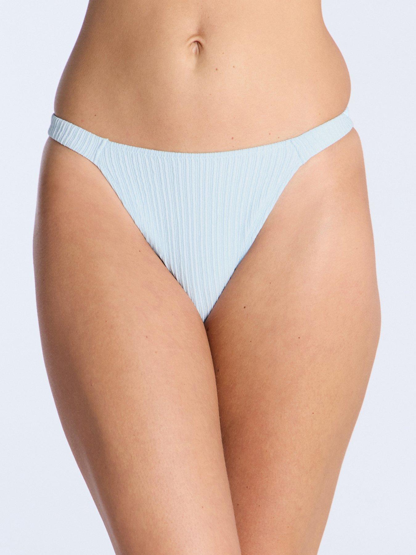  image of boux-avenue-amalfi-texture-tanga-brazilian-powder-blue