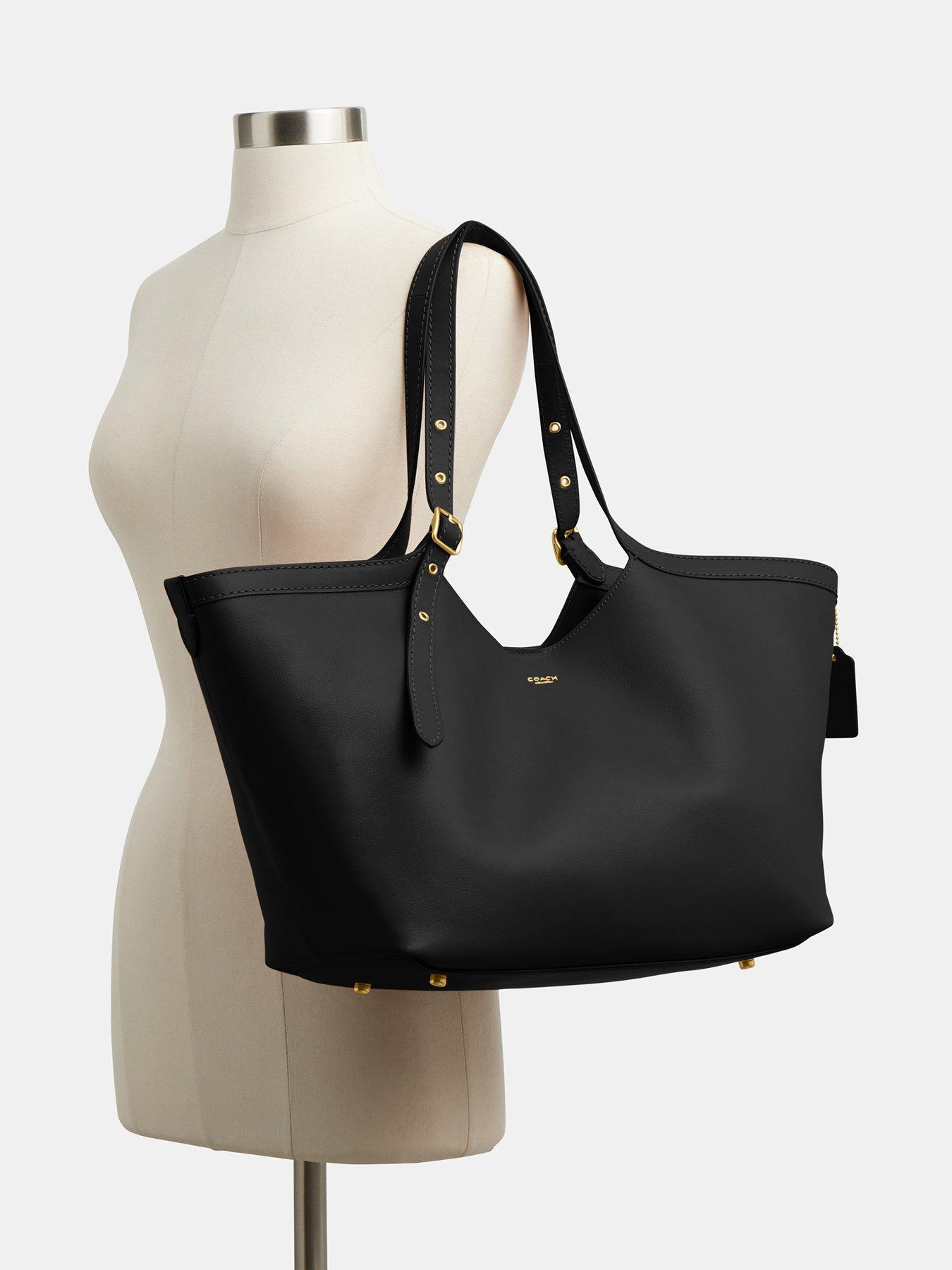 Image 5 of 5 of COACH Natural Grain Leather Gramercy Tote