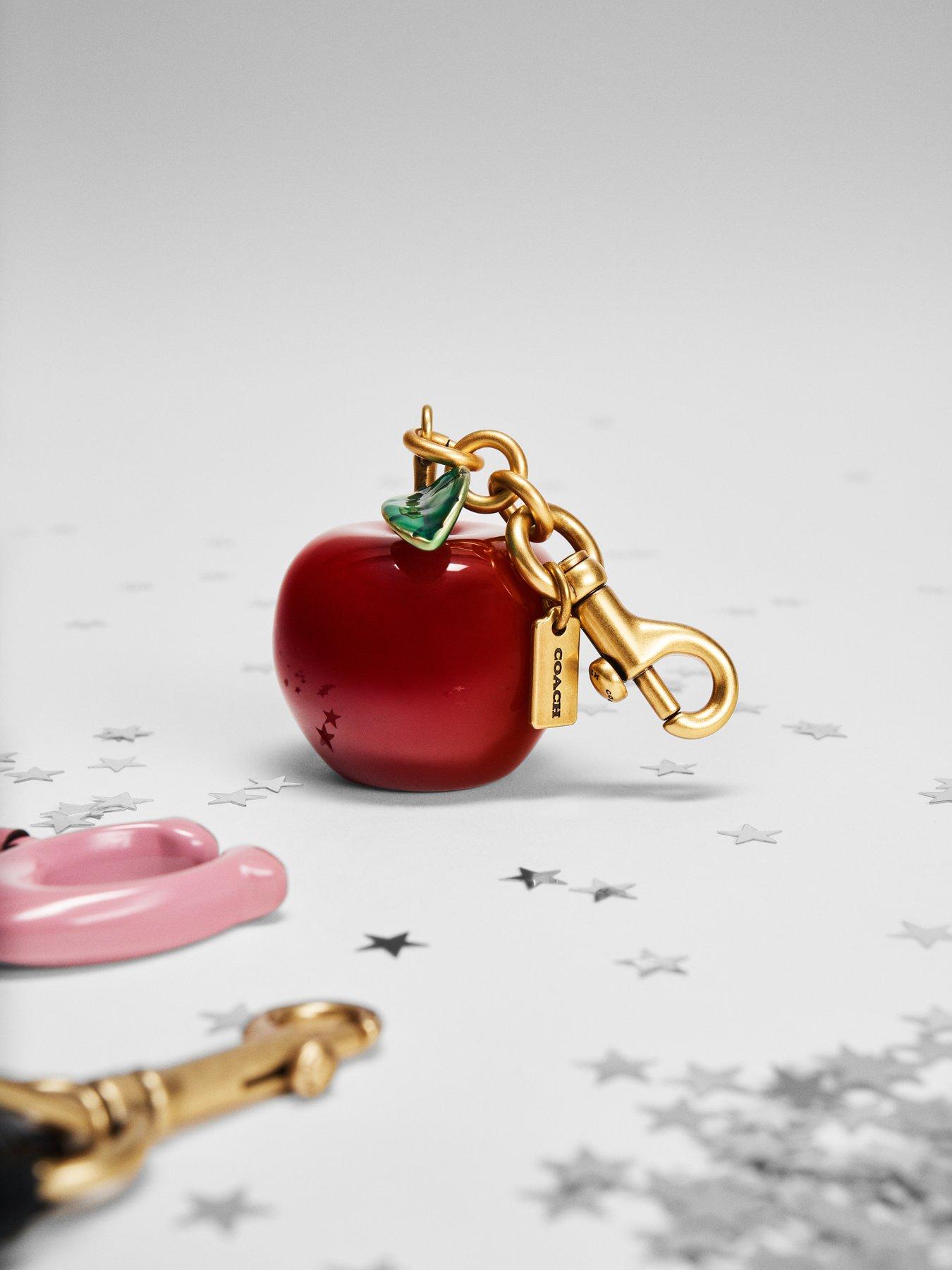 back image of coach-small-apple-bag-charm-multi