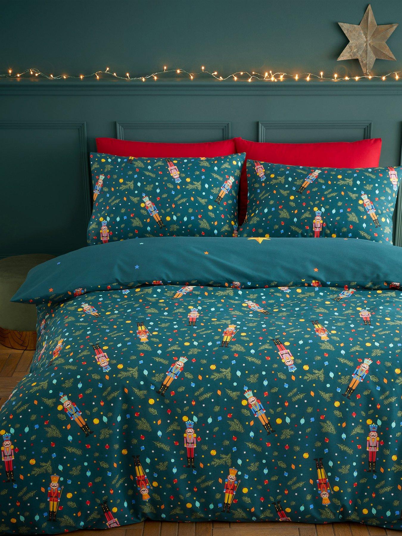 Image 3 of 5 of Catherine Lansfield Nutcracker Christmas Duvet Set