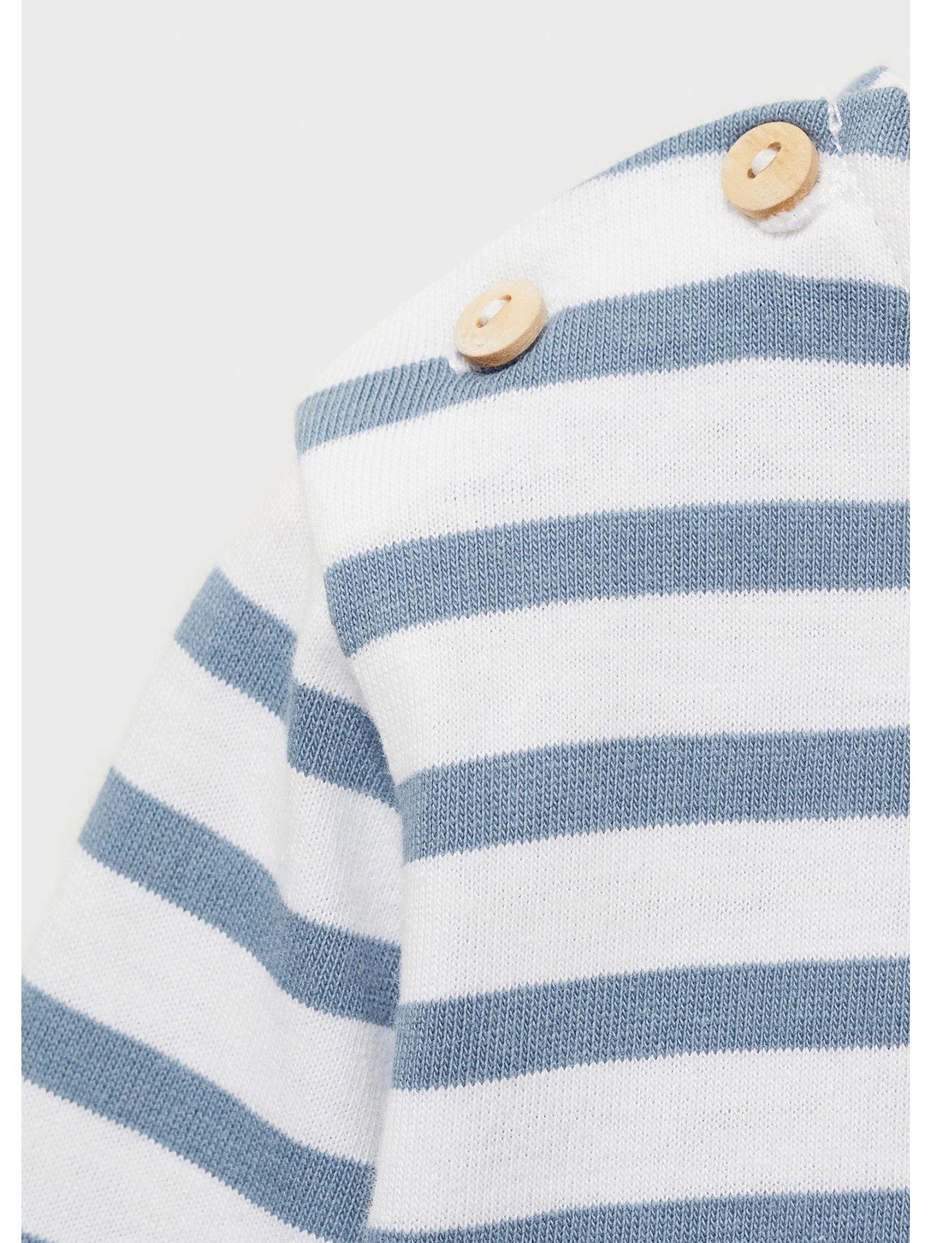  image of mango-baby-boys-stripe-long-sleeve-tshirt-blue