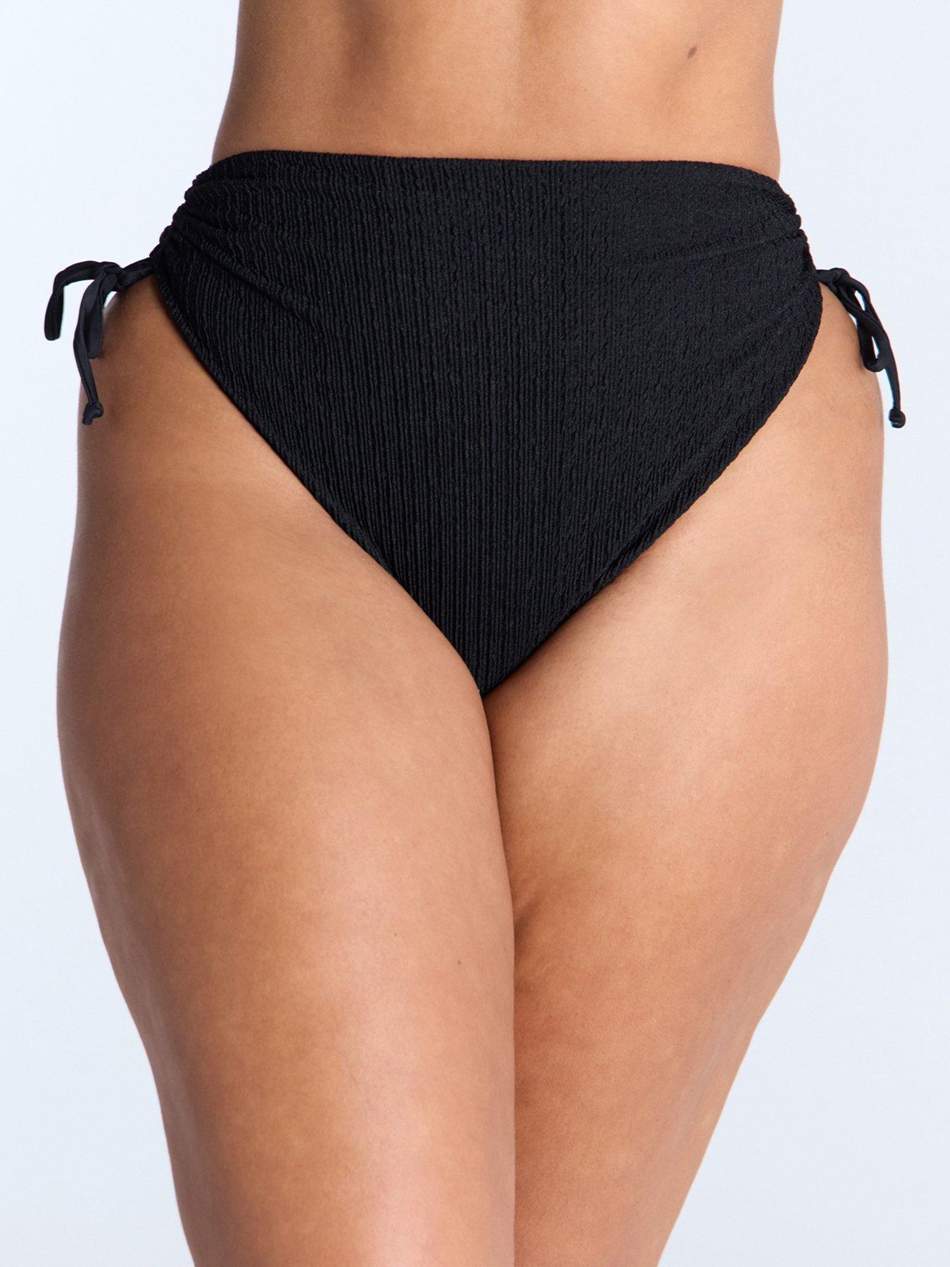 boux-avenue-amalfi-texture-ruched-high-waist-bikini-briefs-black