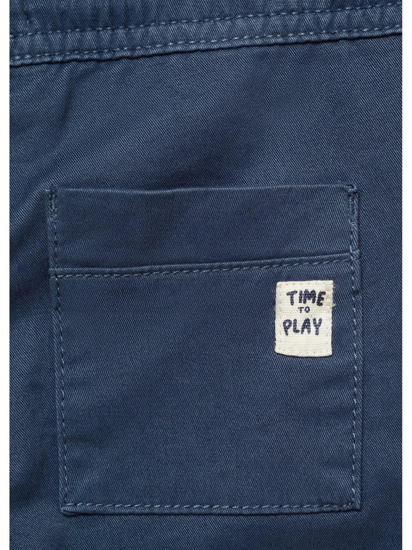  image of mango-younger-boys-trousers-blue