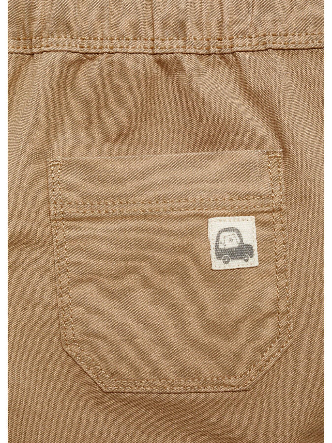  image of mango-younger-boys-cargo-trousers-beige