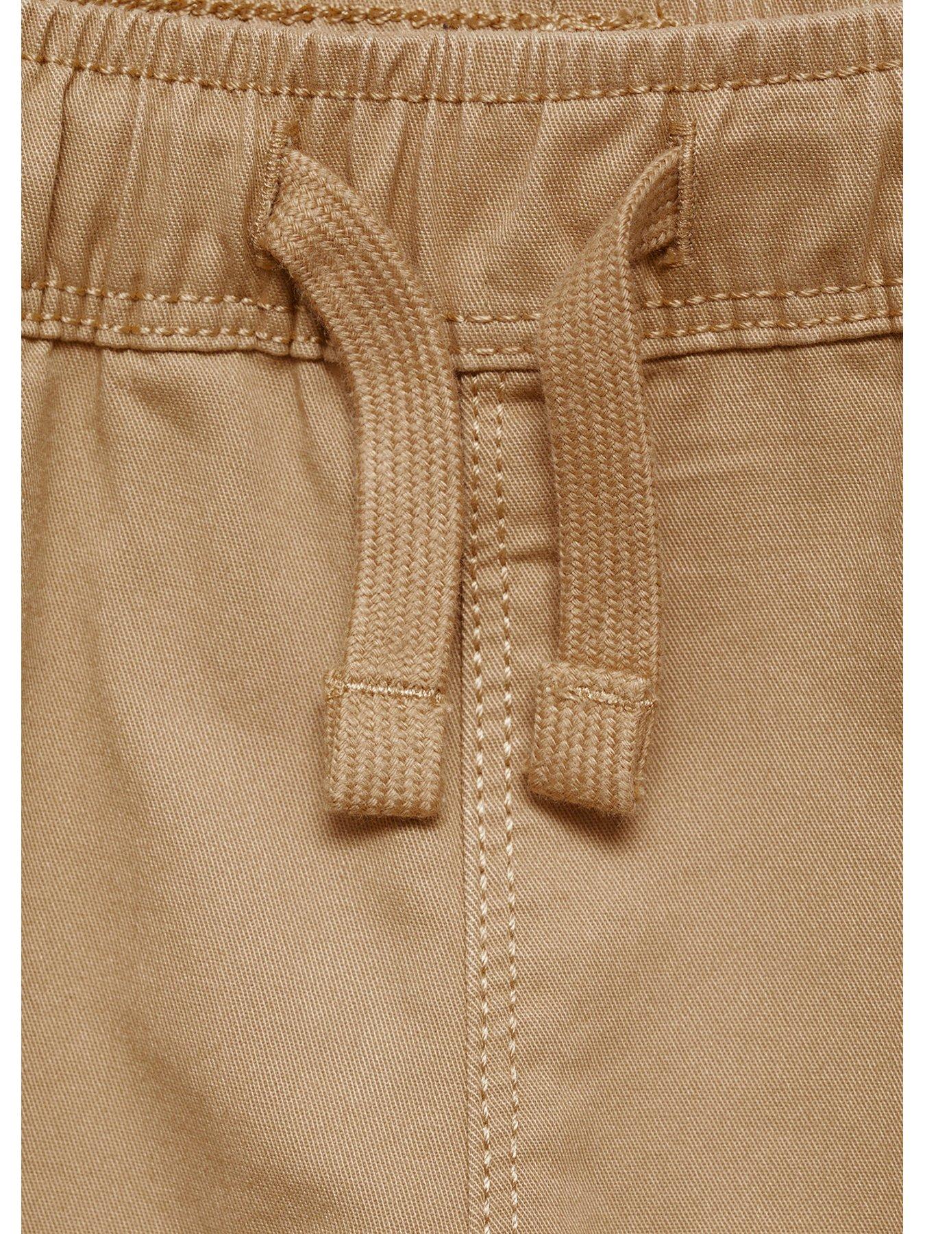  image of mango-younger-boys-cargo-trousers-beige