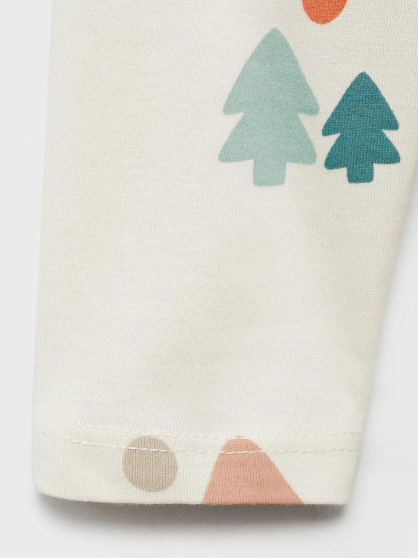  image of mango-younger-boys-car-long-sleeve-tshirt-cream