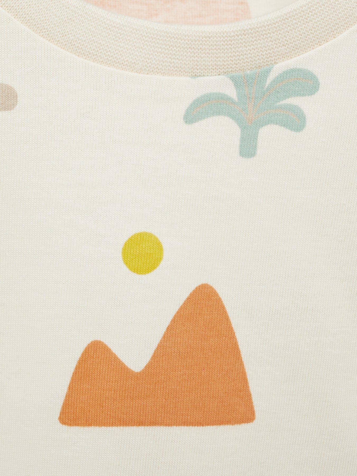  image of mango-younger-boys-car-long-sleeve-tshirt-cream