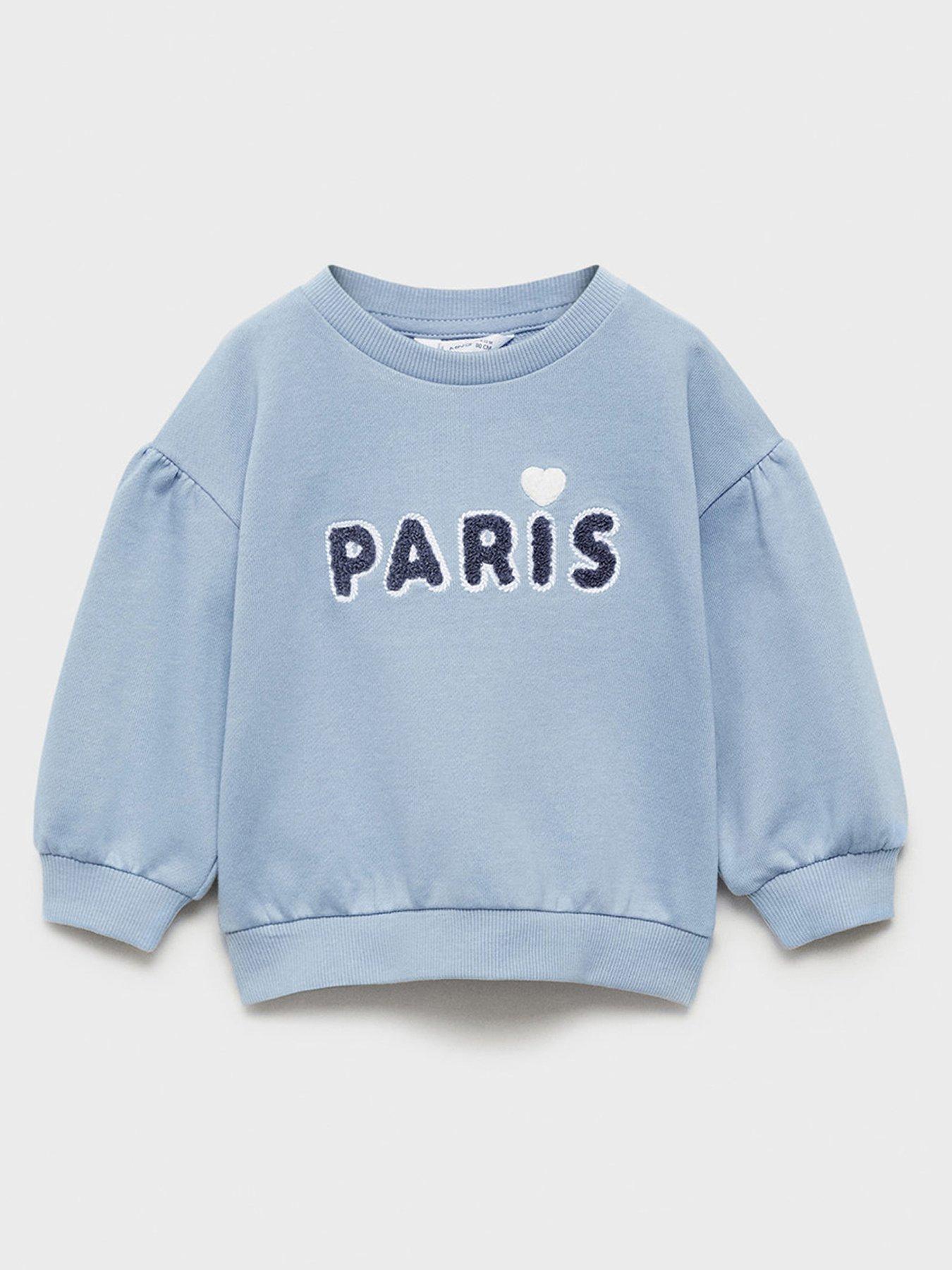 mango-younger-girls-paris-sweat-top-blue
