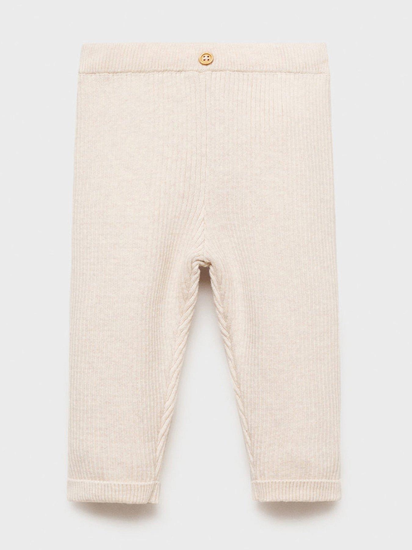 mango-baby-unisex-knitted-leggings-beige