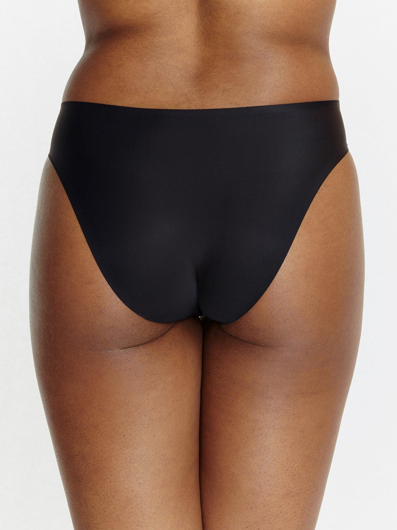 Image 2 of 3 of Boux Avenue Bonded 3 Pack Briefs - Black