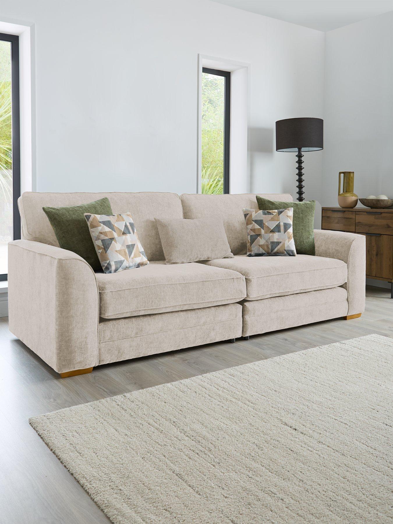 The Very Collection Kaluna Fabric 4 Seater Sofa - Made to order in the UK