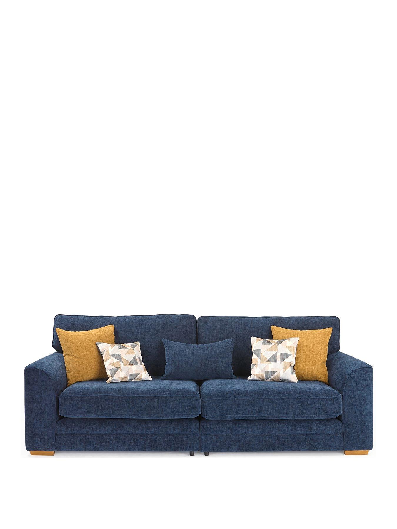 Image 2 of 6 of The Very Collection Kaluna Fabric&nbsp;4 Seater Sofa&nbsp;- Made to order in the UK