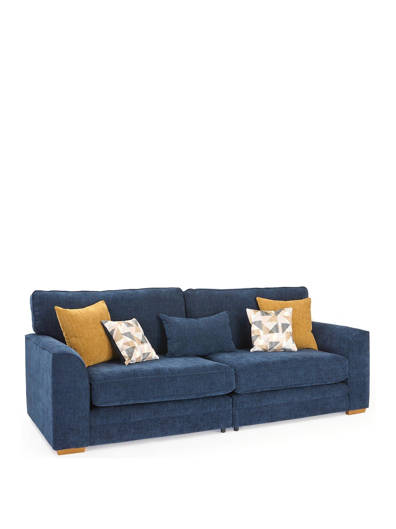 Image 3 of 6 of The Very Collection Kaluna Fabric&nbsp;4 Seater Sofa&nbsp;- Made to order in the UK