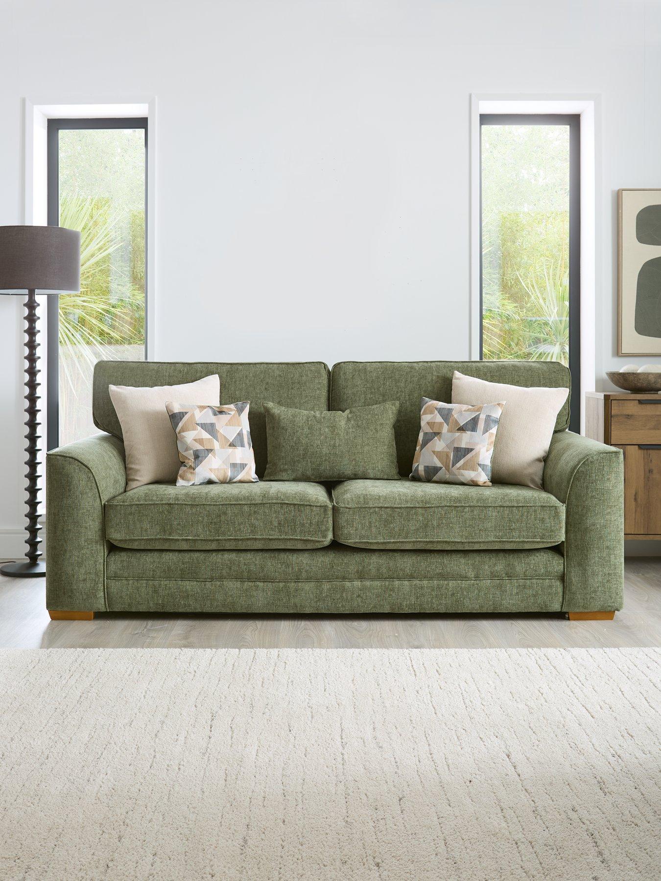 undefined Kaluna Fabric 3 Seater Sofa - Made to order in the UK