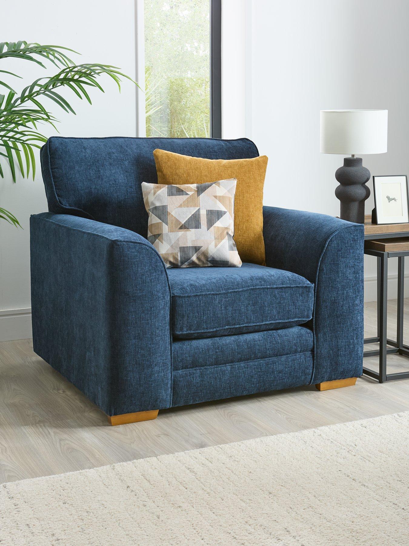 undefined Kaluna Fabric Armchair - Made to order in the UK