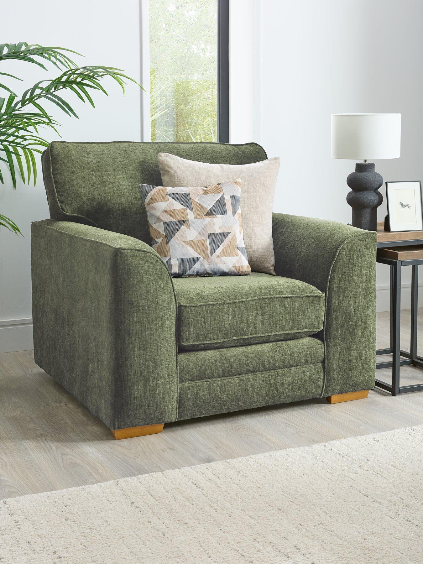 undefined Kaluna Fabric Armchair - Made to order in the UK