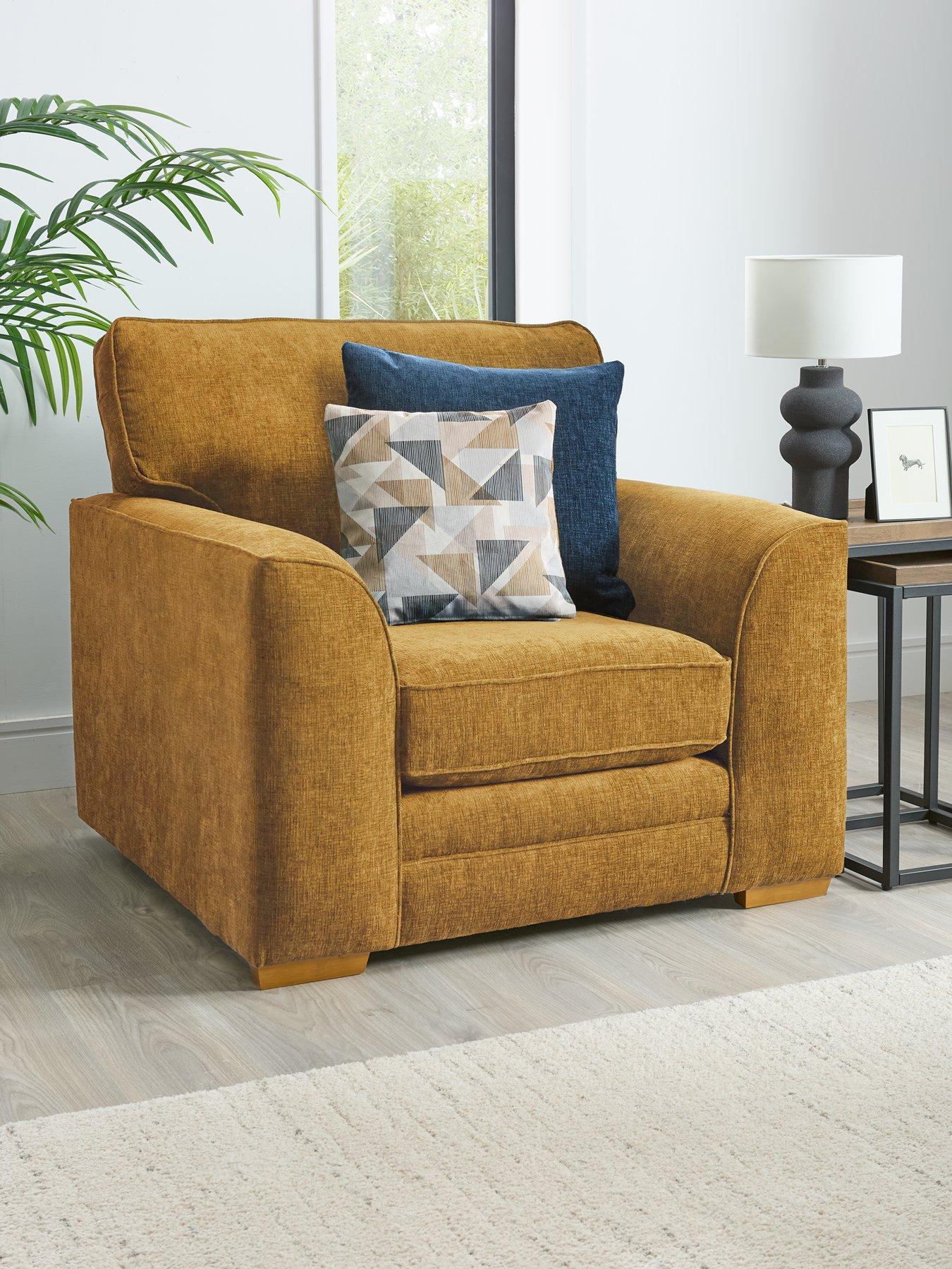 undefined Kaluna Fabric Armchair - Made to order in the UK