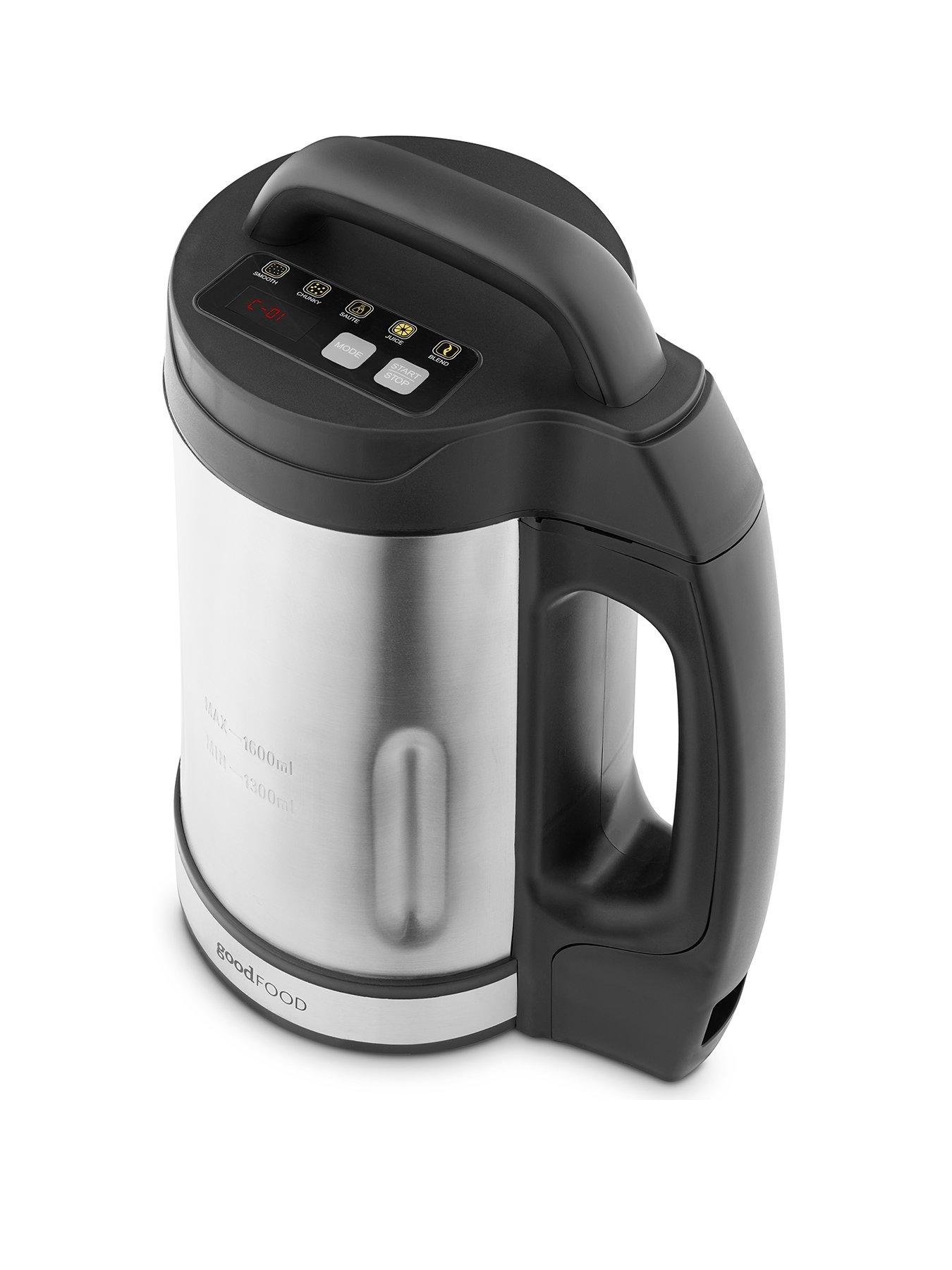 good-food-by-tower-gf12069-16l-soup-maker-with-saute-function-black-and-stainless-steel