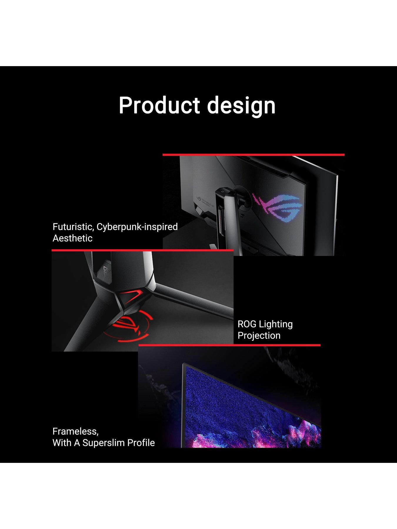  image of asus-rog-swift-oled-pg32ucdm-32in-4k-qd-oled-240hz-003-ms-g-sync-compatible-gaming-monitor