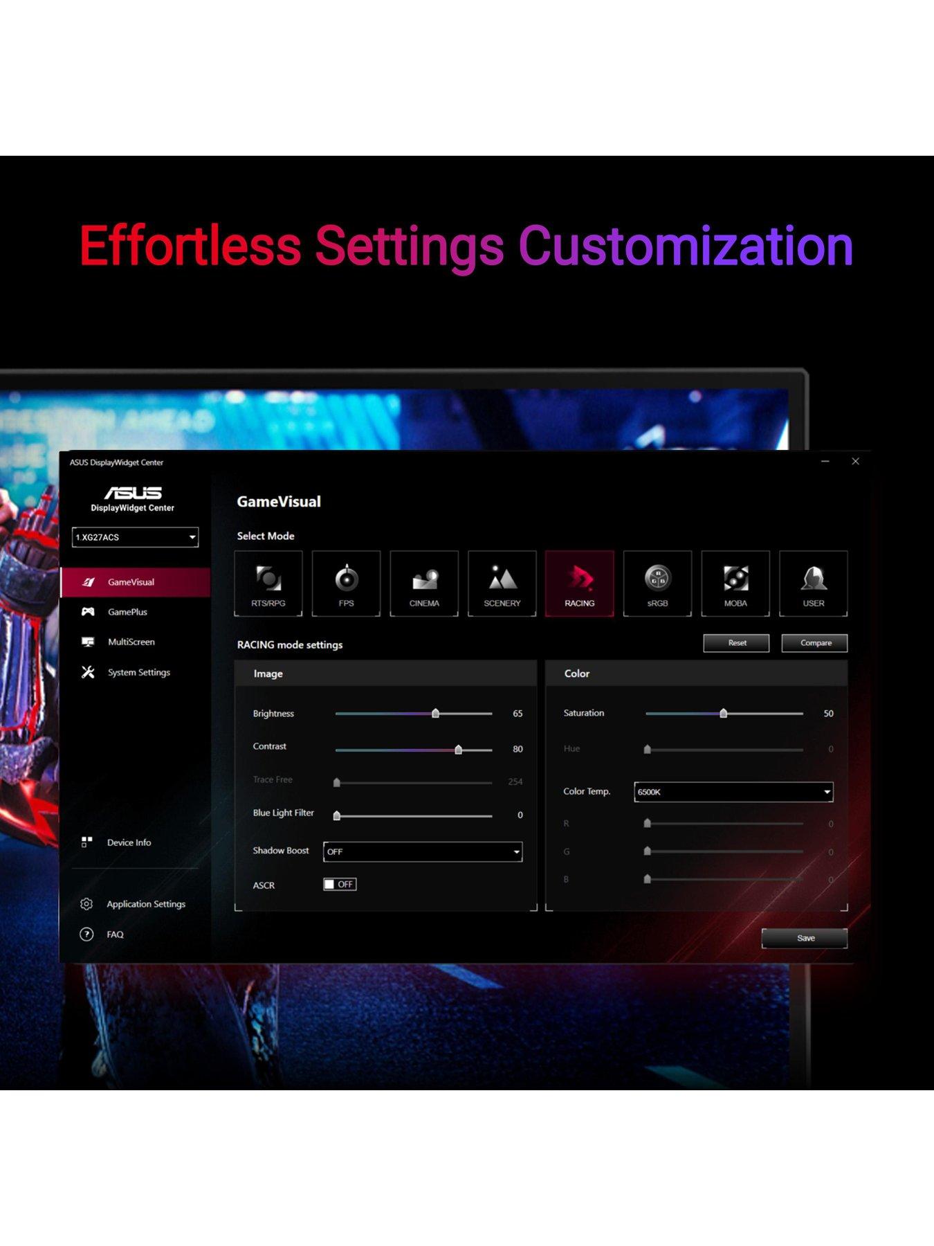  image of asus-rog-strix-xg27acs-27in-qhd-180hz-1ms-fast-ips-g-sync-compatible-usb-type-c-gaming-monitor