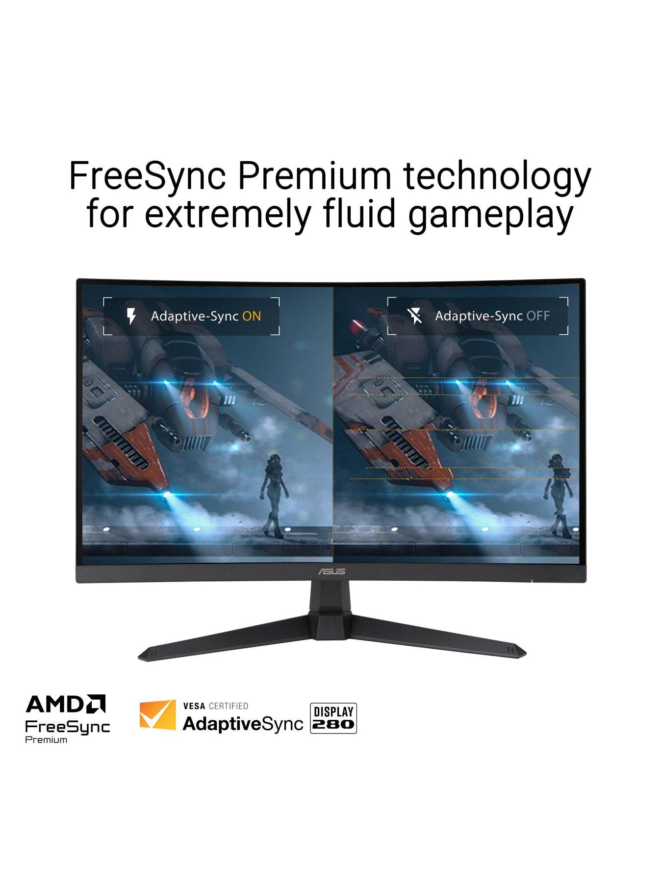  image of asus-tuf-gaming-vg27vqm1b-27in-fhd-280hz-1ms-curved-gaming-monitor