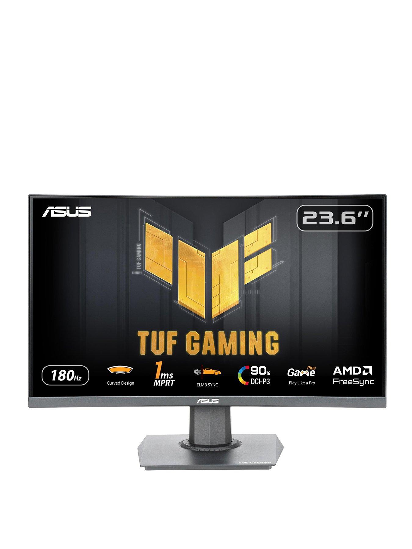 undefined TUF Gaming VG24VQER - 24in FHD, 180Hz, 1ms, Curved Gaming Monitor