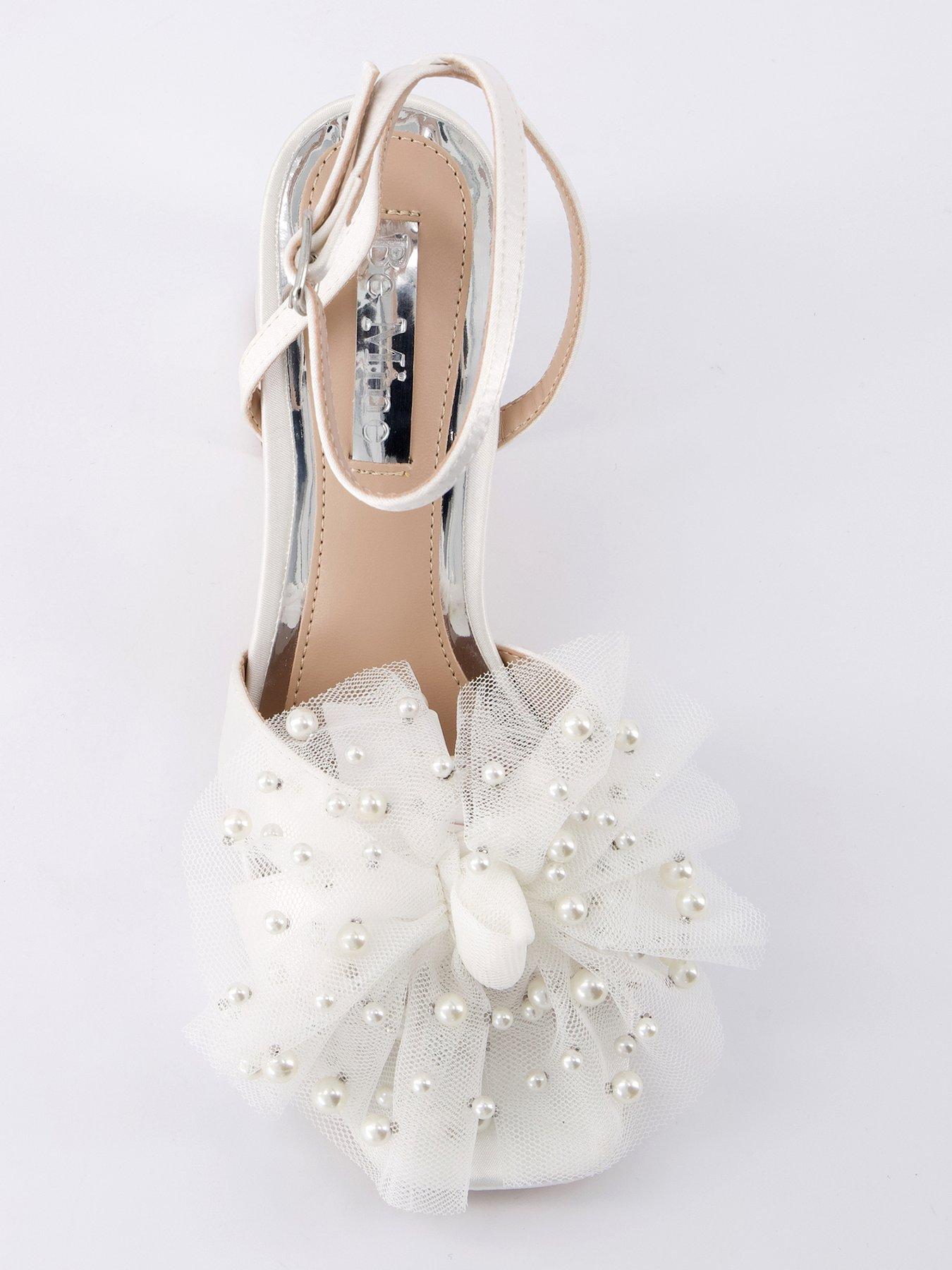  image of raid-be-mine-issa-heeled-sandals-ivory-satin