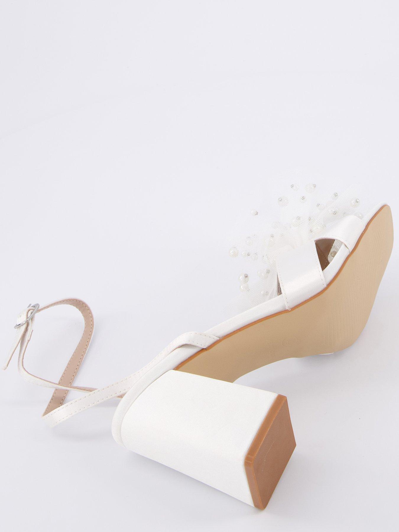 image of raid-be-mine-issa-heeled-sandals-ivory-satin