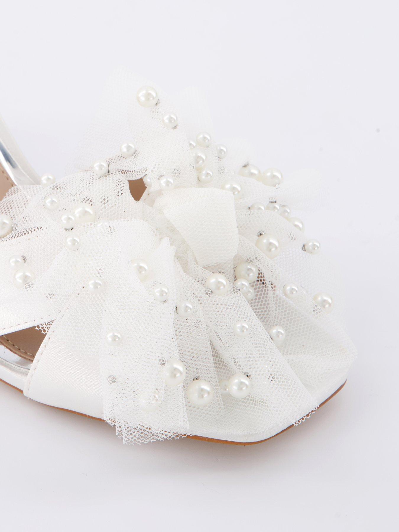  image of raid-be-mine-issa-heeled-sandals-ivory-satin