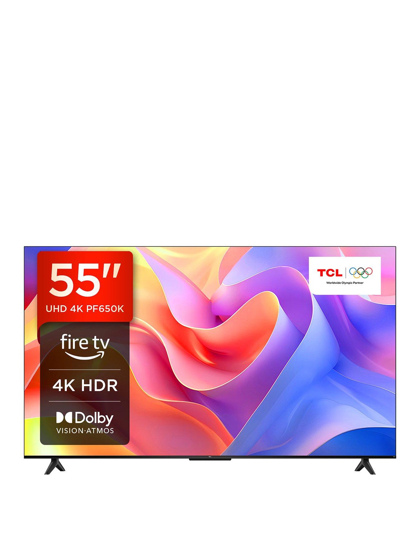 TCL PF650K 55" LED 4K HDR PRO Smart Fire TV with Freely - 55PF650K