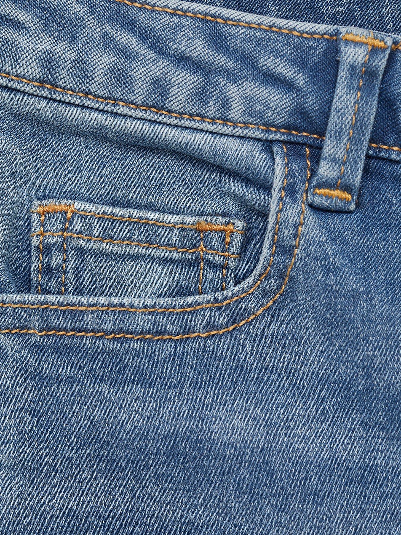  image of mango-girls-flare-jeans-blue