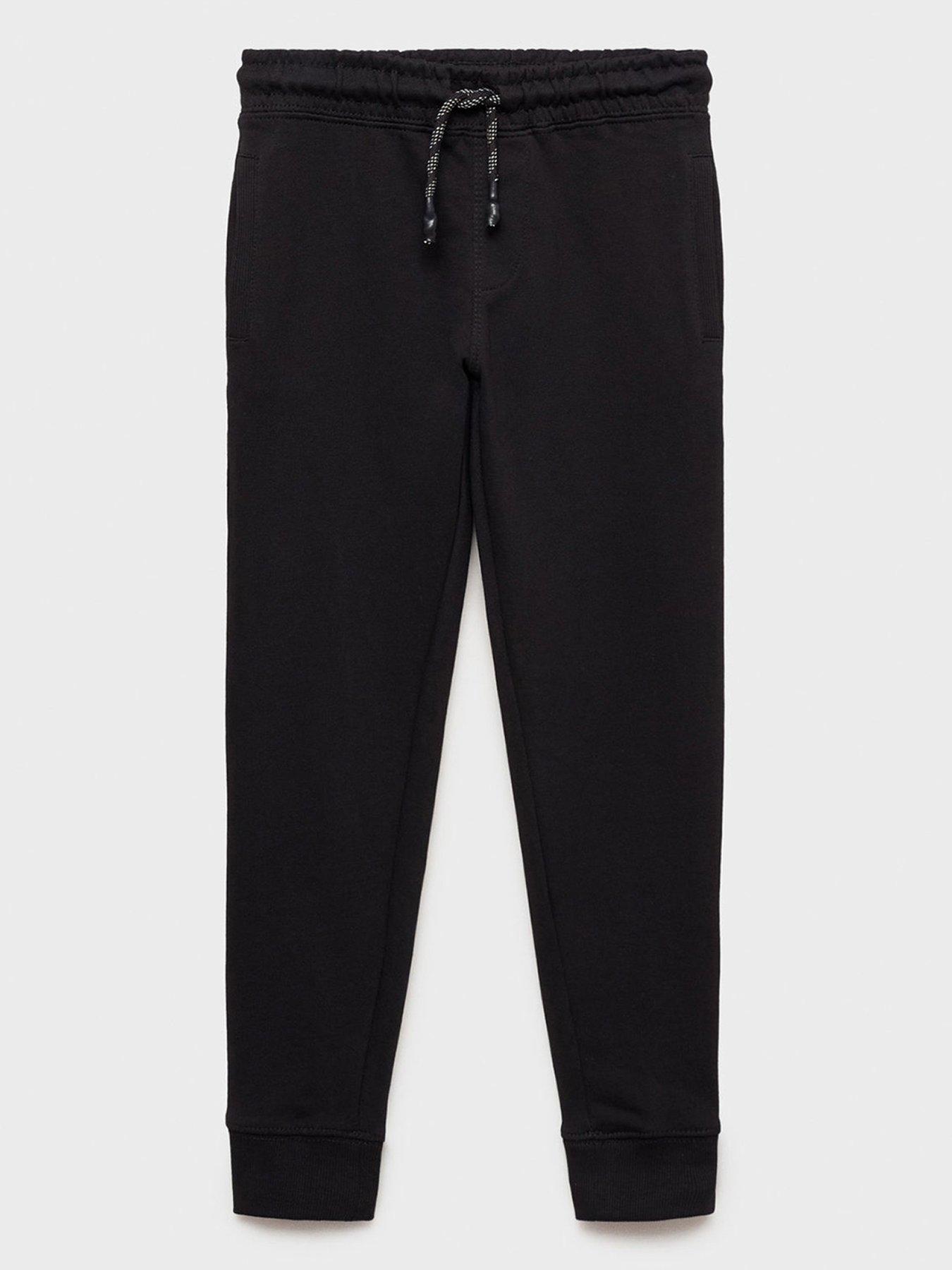 mango-boys-joggers-black