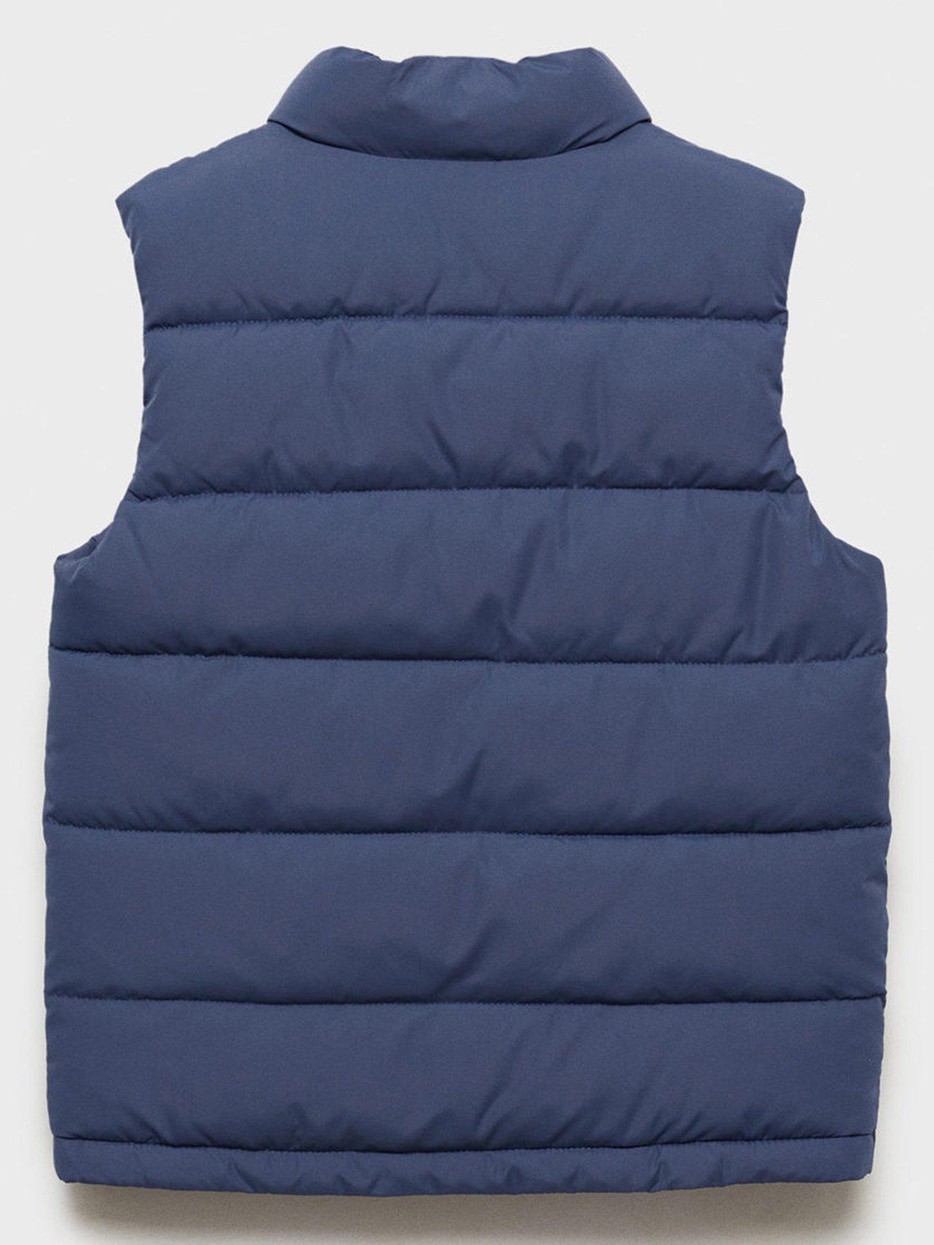  image of mango-boys-padded-gilet-blue