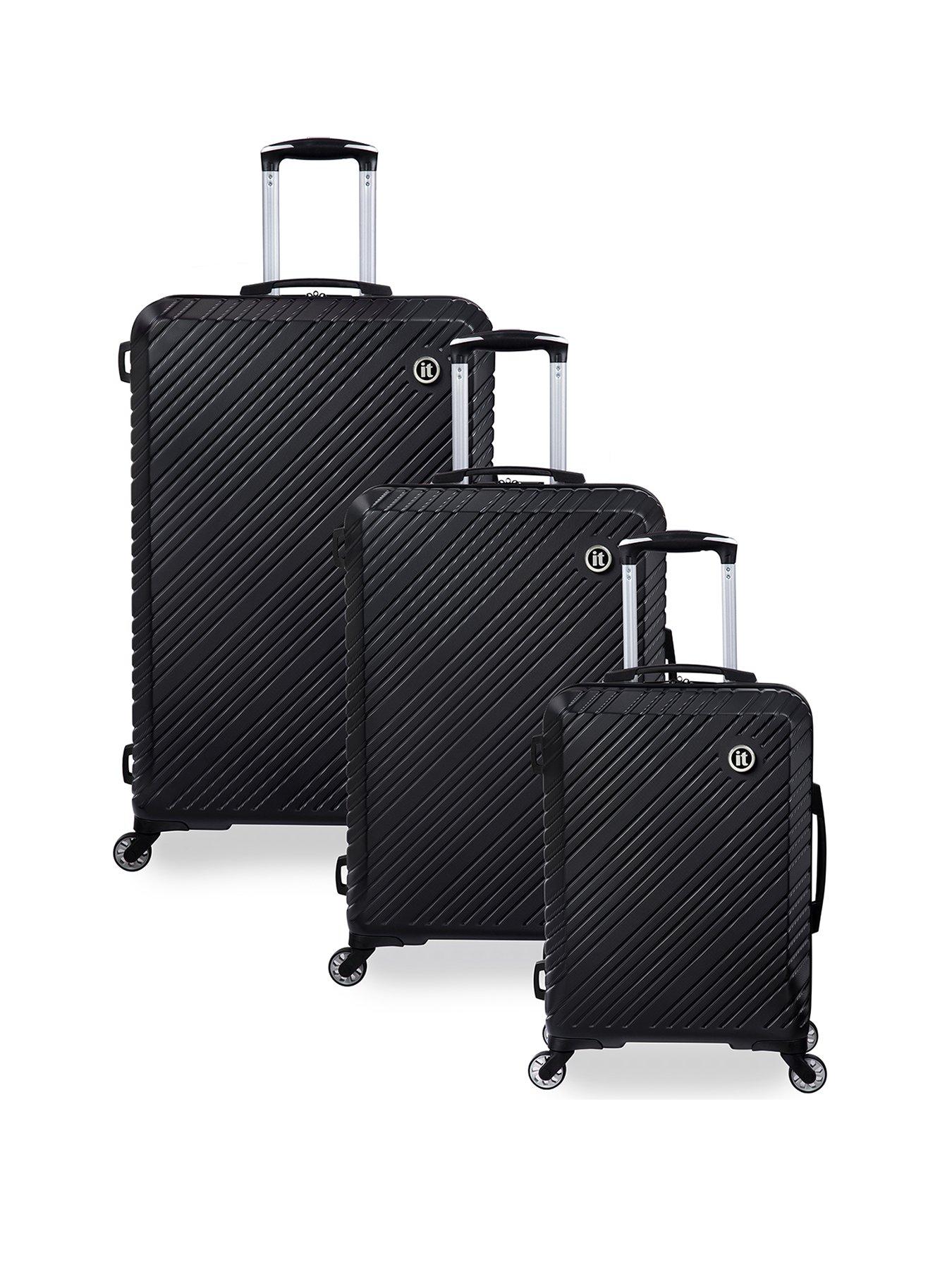  image of it-luggage-recline-black-3pc-suitcase-set