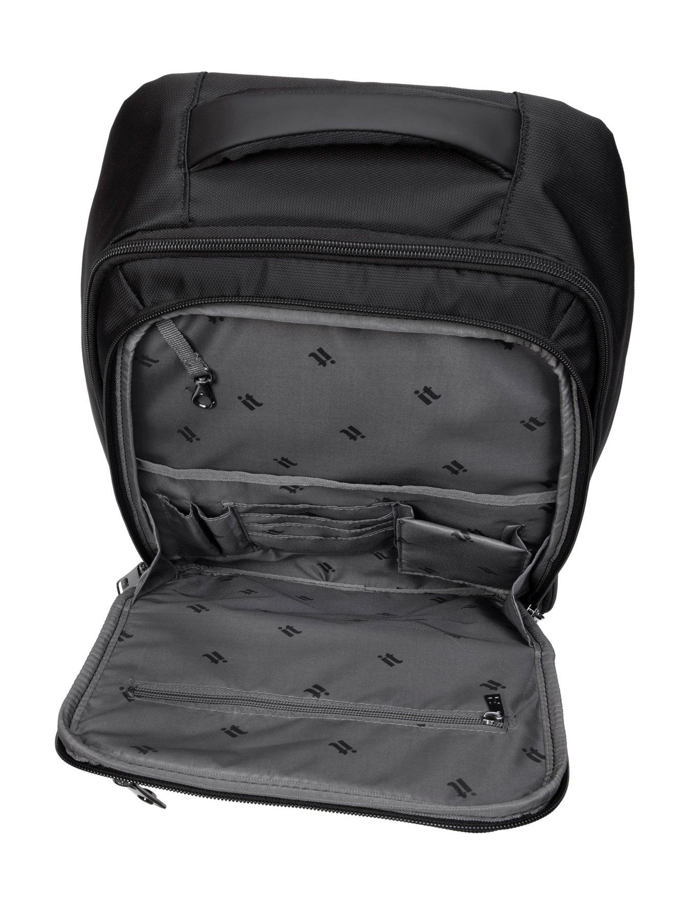  image of it-luggage-precursor-black-backpack