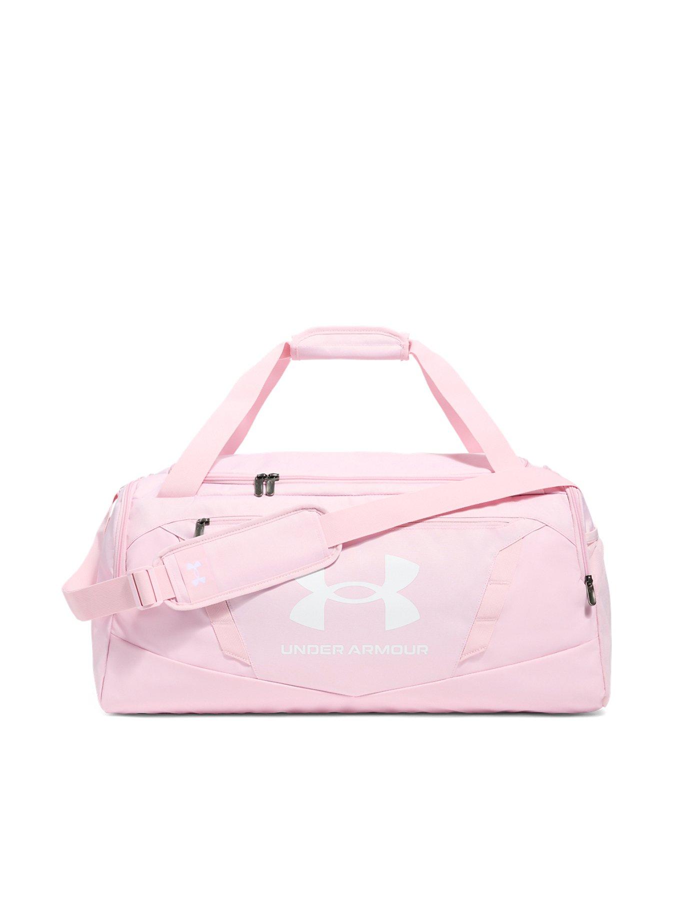  image of under-armour-adults-unisex-undeniable-50-medium-duffle-bag-pink