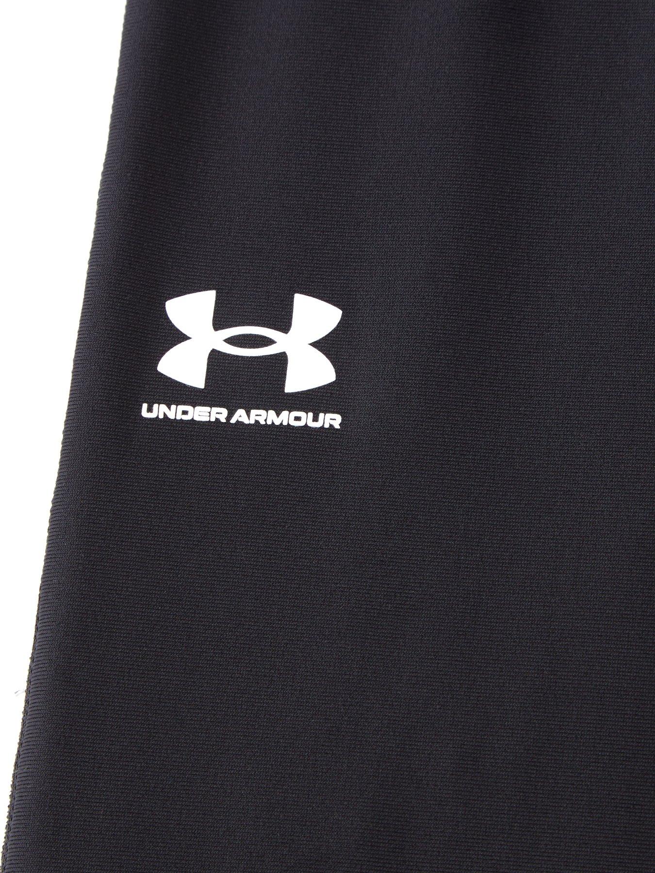  image of under-armour-junior-girls-training-heatgear-tights-black