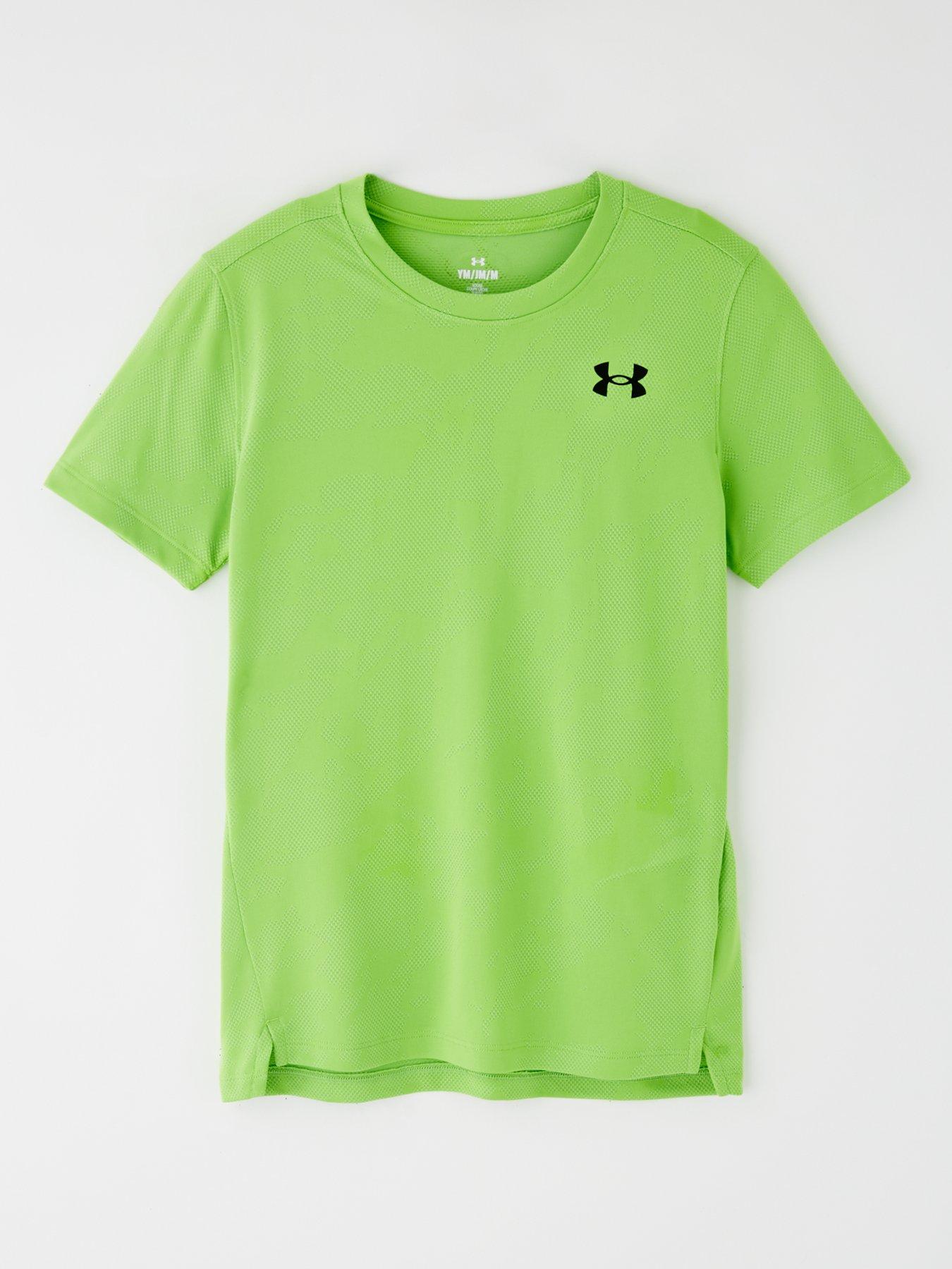 under-armour-junior-boys-training-tech-vent-jacquard-t-shirt-green