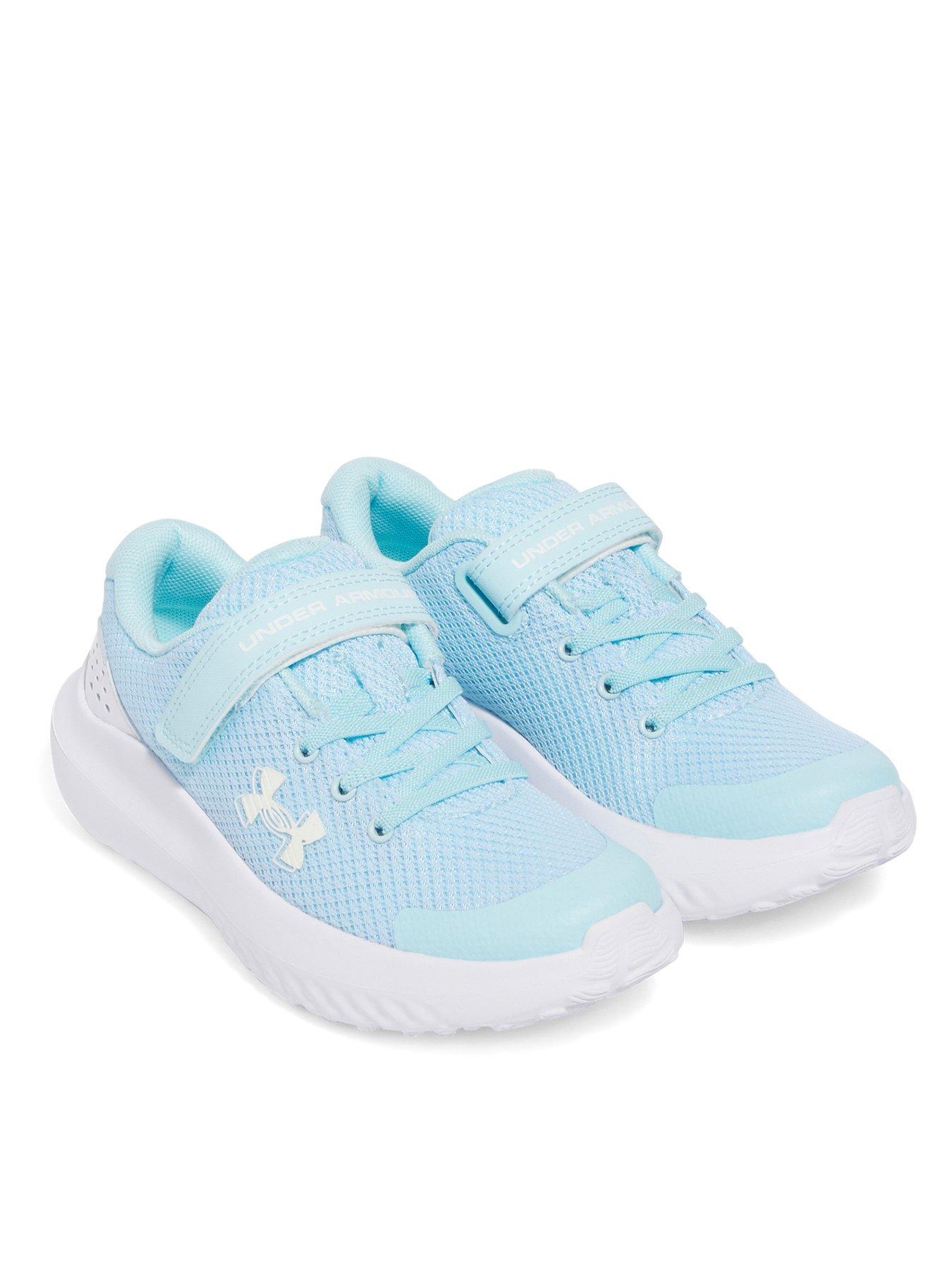  image of under-armour-kids-girls-surge-4-trainers-blue