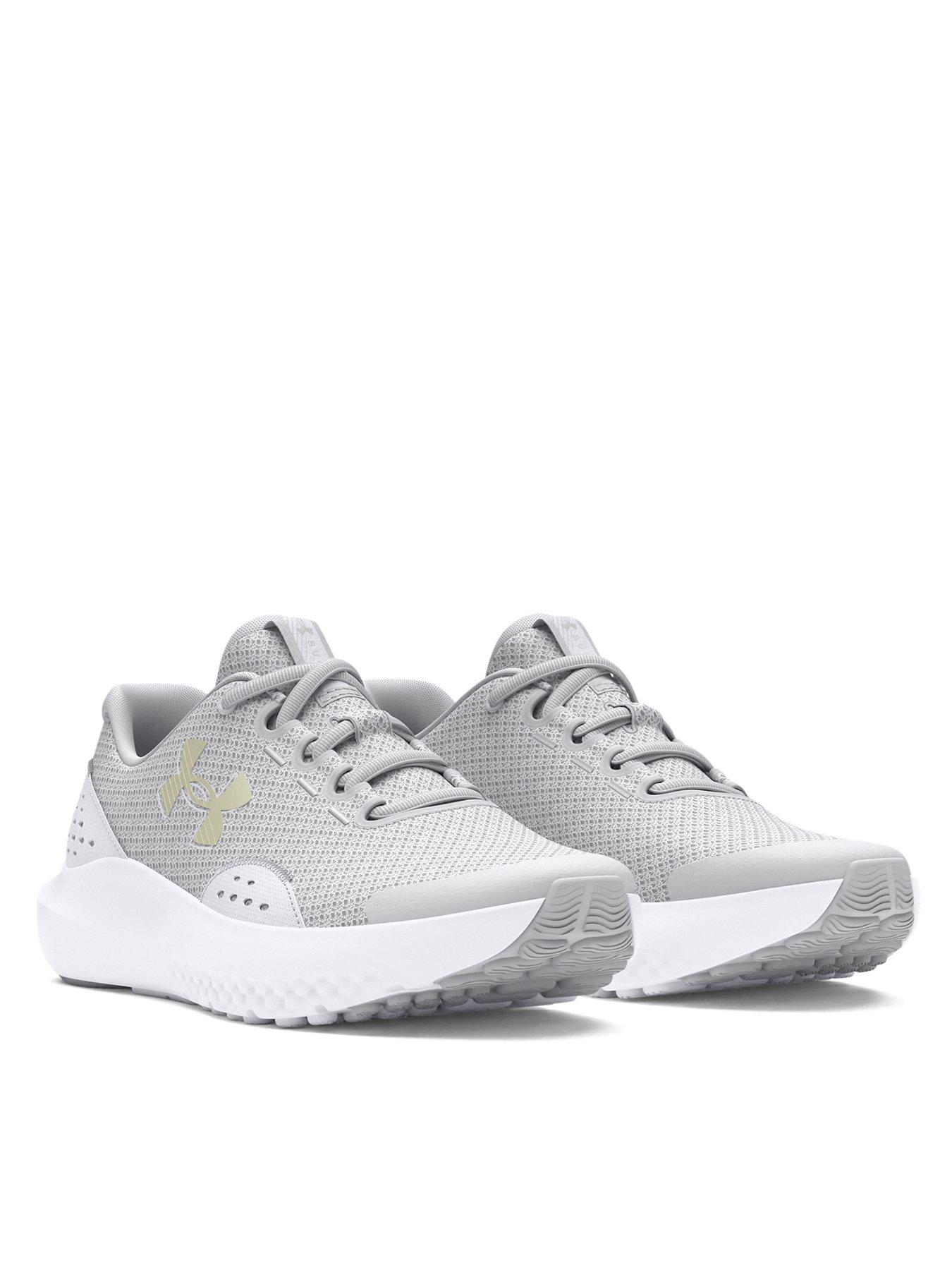  image of under-armour-junior-girls-surge-4-trainers-grey