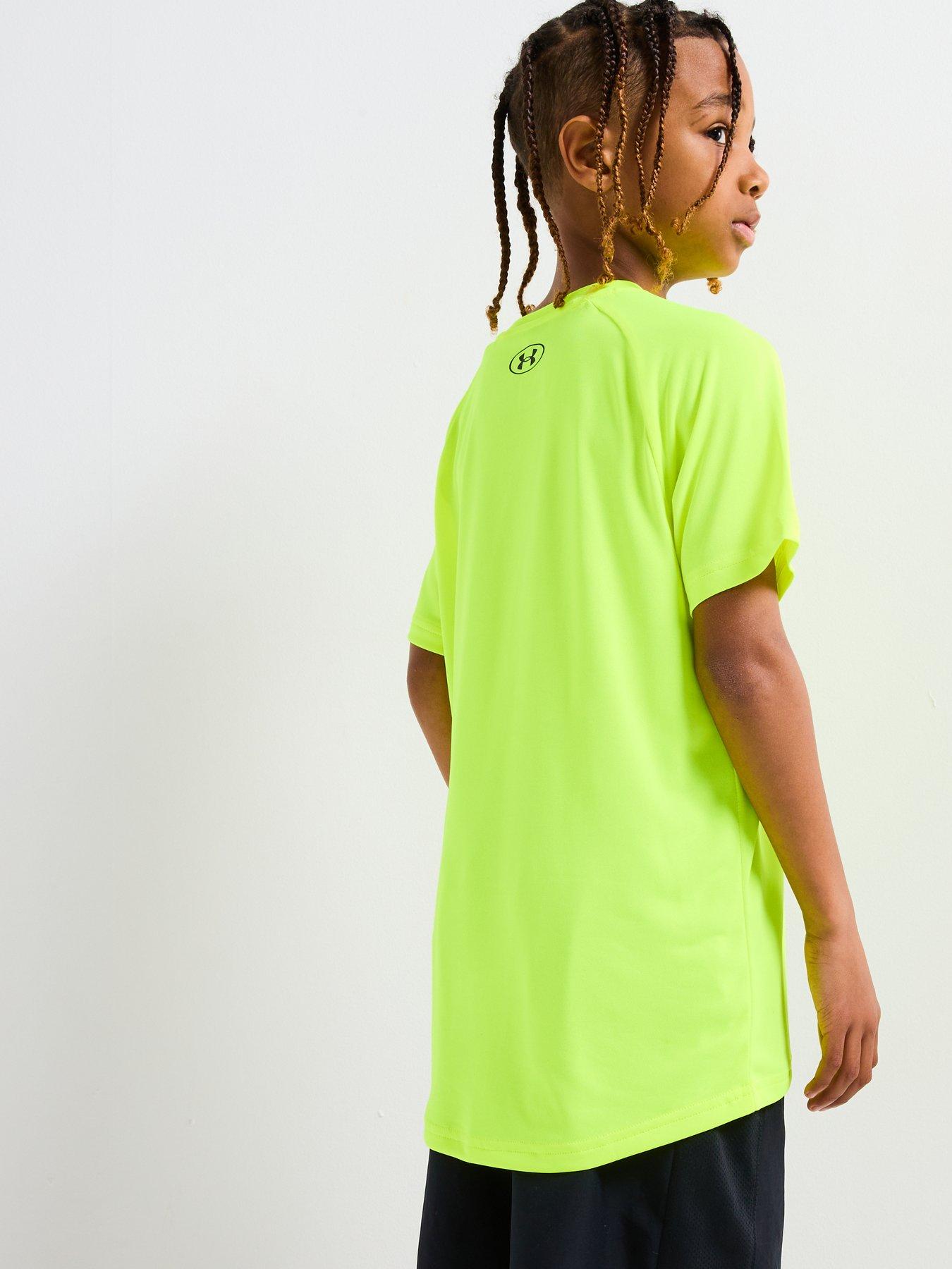  image of under-armour-junior-boys-training-tech-20-t-shirt-yellow