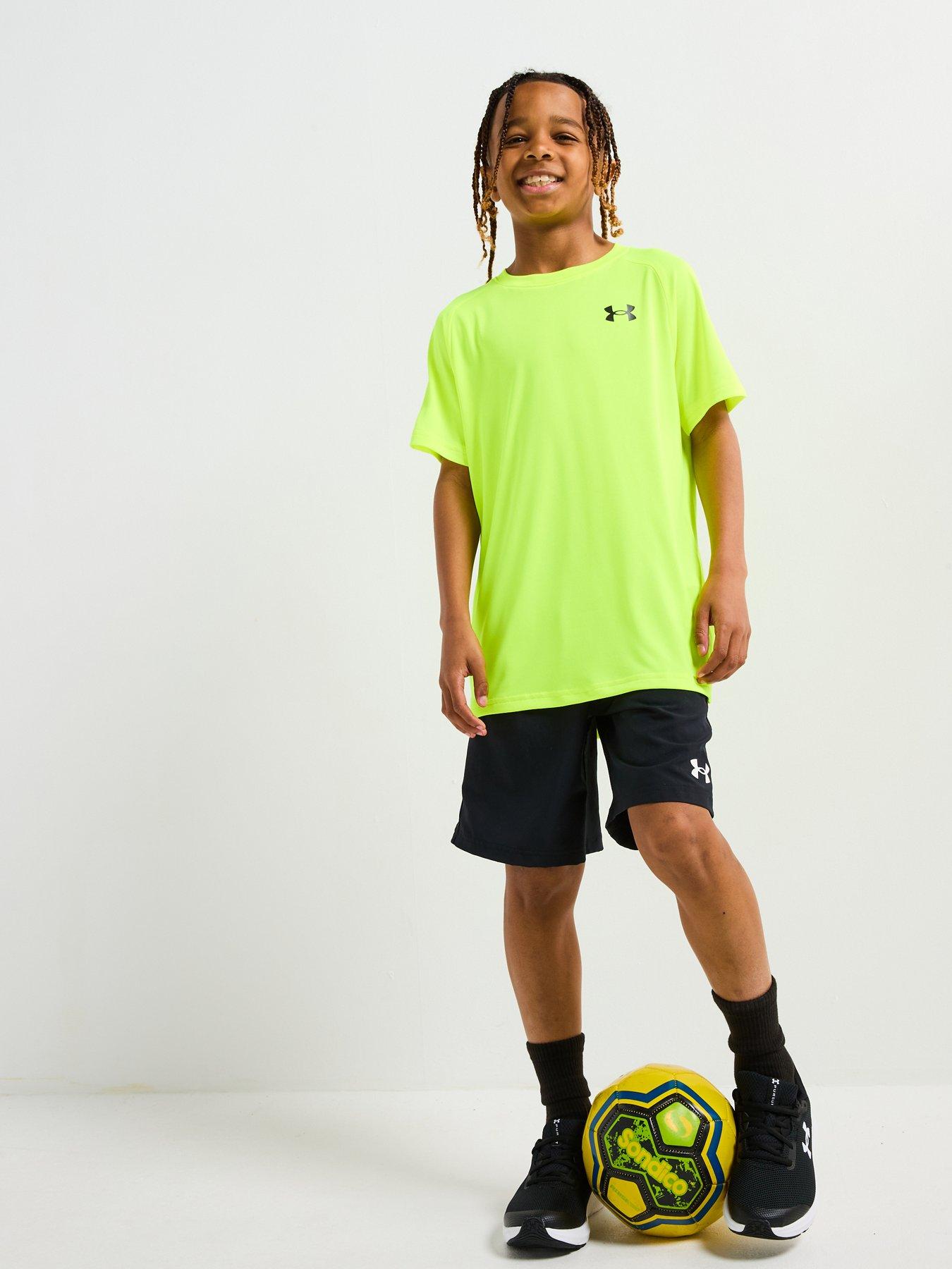  image of under-armour-junior-boys-training-tech-20-t-shirt-yellow