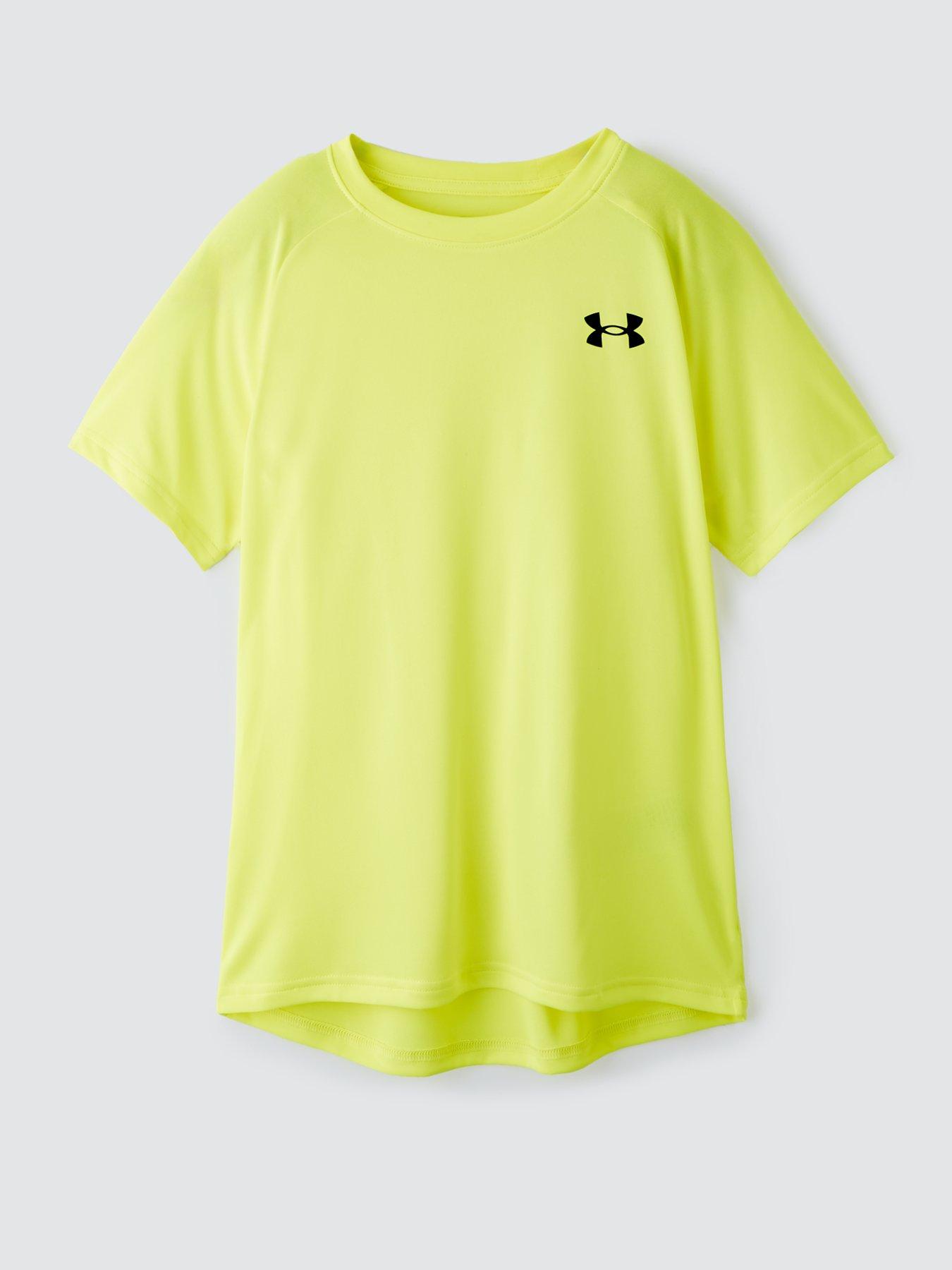  image of under-armour-junior-boys-training-tech-20-t-shirt-yellow